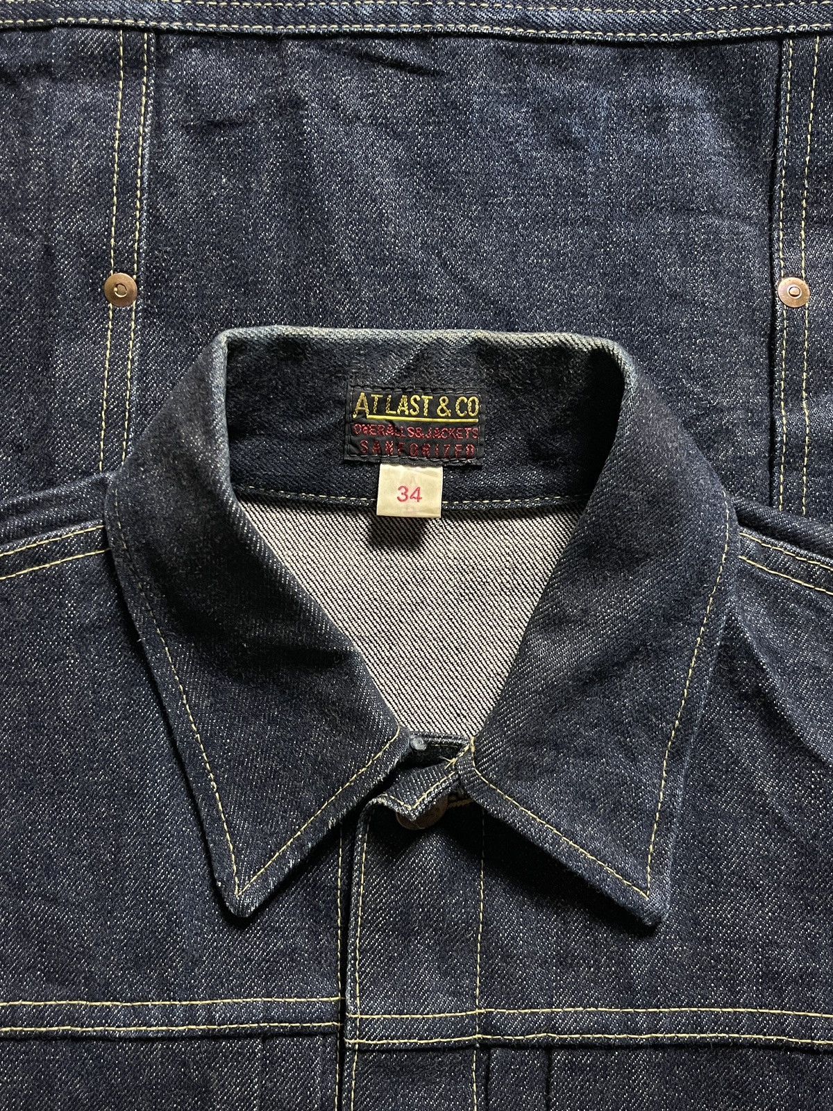 At Last & Co At Last & Co. Lot 147J Type I Denim Jacket Size US S / EU 44-46 / 1 - 5 Thumbnail