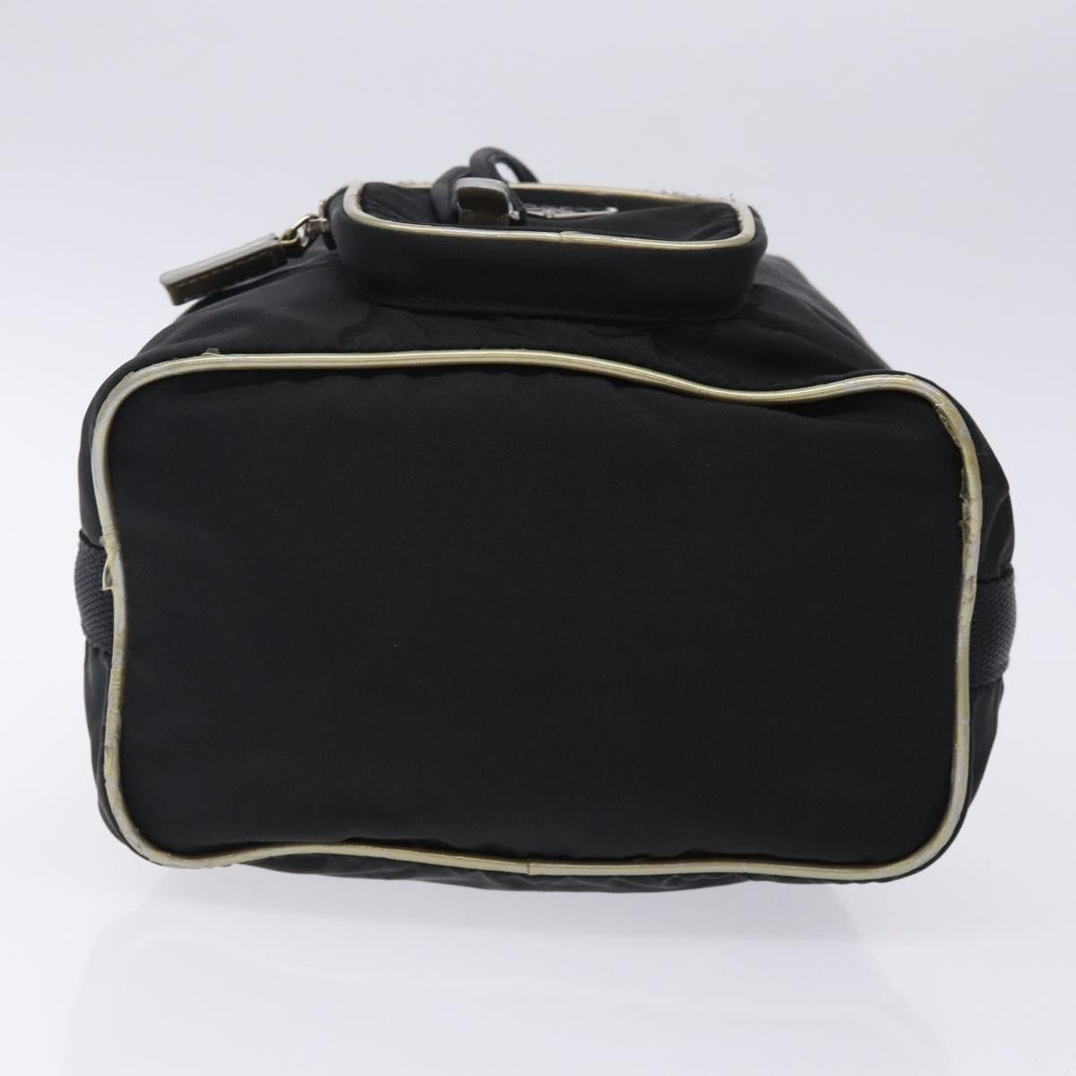 Prada PRADA Hand Bag Nylon Black Silver Size ONE SIZE - 9 Thumbnail
