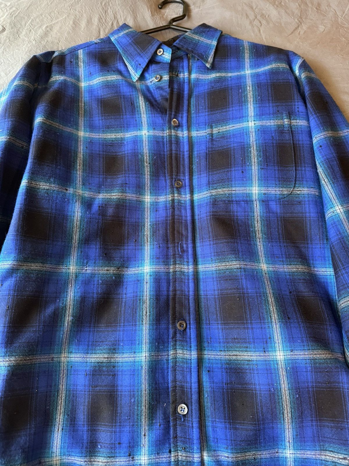 4SDESIGNS 4Sdesigns quilted check overshirt Size US S / EU 44-46 / 1 - 2 Thumbnail