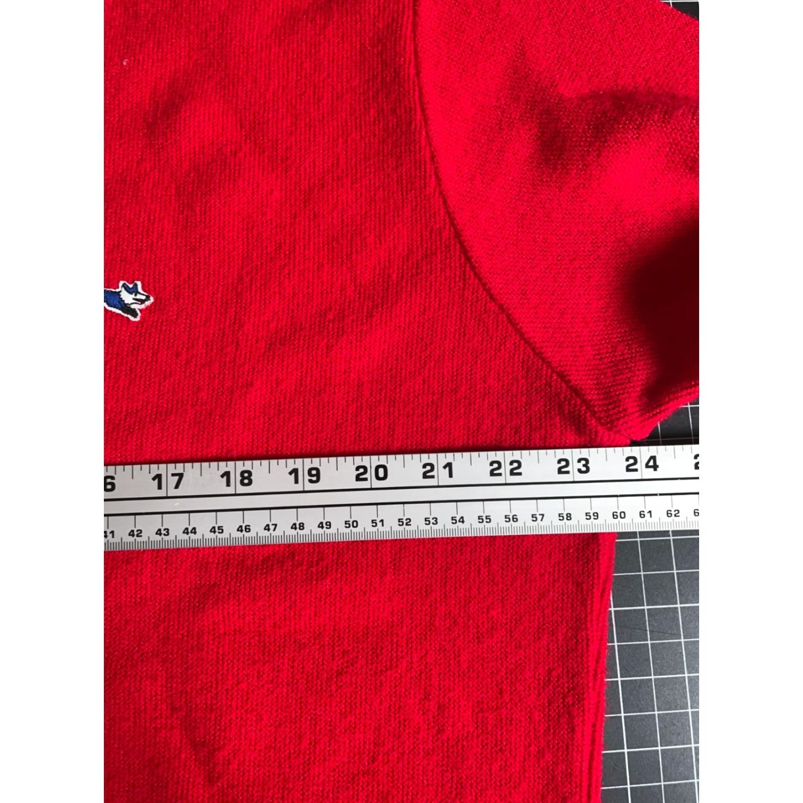 Vintage VINTAGE 70s Fox Collection Sweater Mens L Red V-Neck J. C. Penney Size US L / EU 52-54 / 3 - 5 Thumbnail