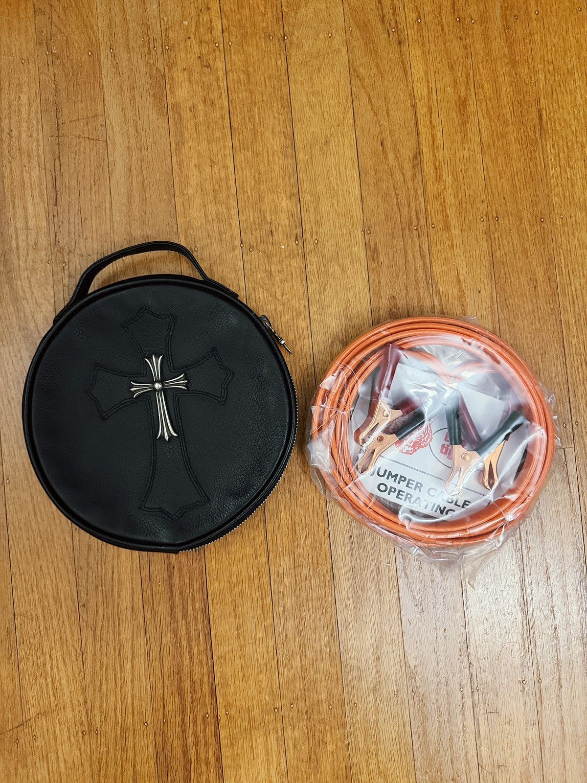 Chrome Hearts Final1 of 1 VIP special order Silver Cross Jumper Cables Bag Size ONE SIZE - 3 Thumbnail