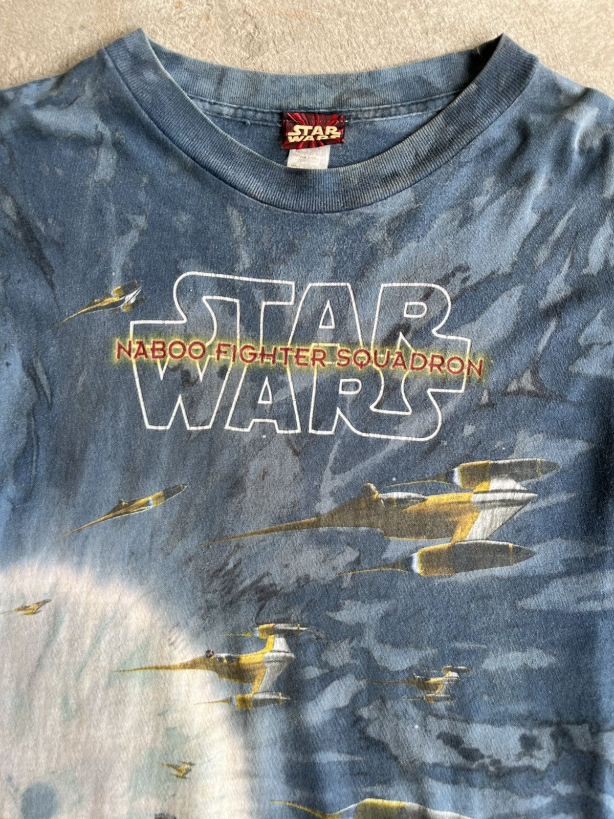 Star Wars × Vintage Vintage 1999 Star Wars Naboo Fighter Squadron Tee (XL) Size US XL / EU 56 / 4 - 3 Thumbnail