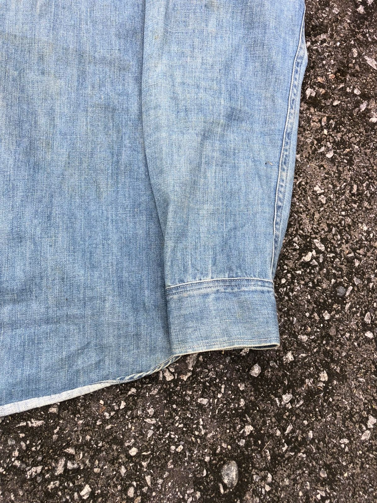 Orslow Orslow Hoodie Denim Shirt Size US M / EU 48-50 / 2 - 16 Thumbnail