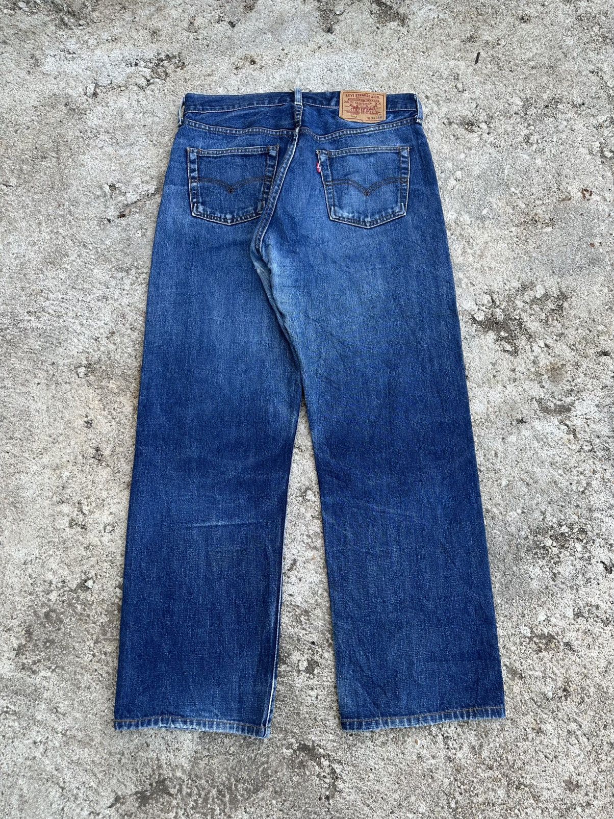 Levi's Vintage Clothing Vintage 90s Levis 502 XX Japan Big E Selvedge Jeans Denim Size US 33 - 13 Thumbnail