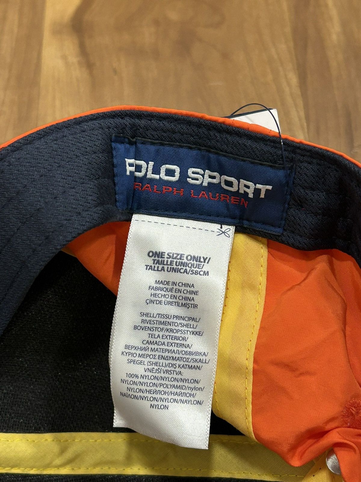 Polo Ralph Lauren NWT Vintage Ralph Lauren Polo Sport SnapBack Hat Size ONE SIZE - 3 Thumbnail
