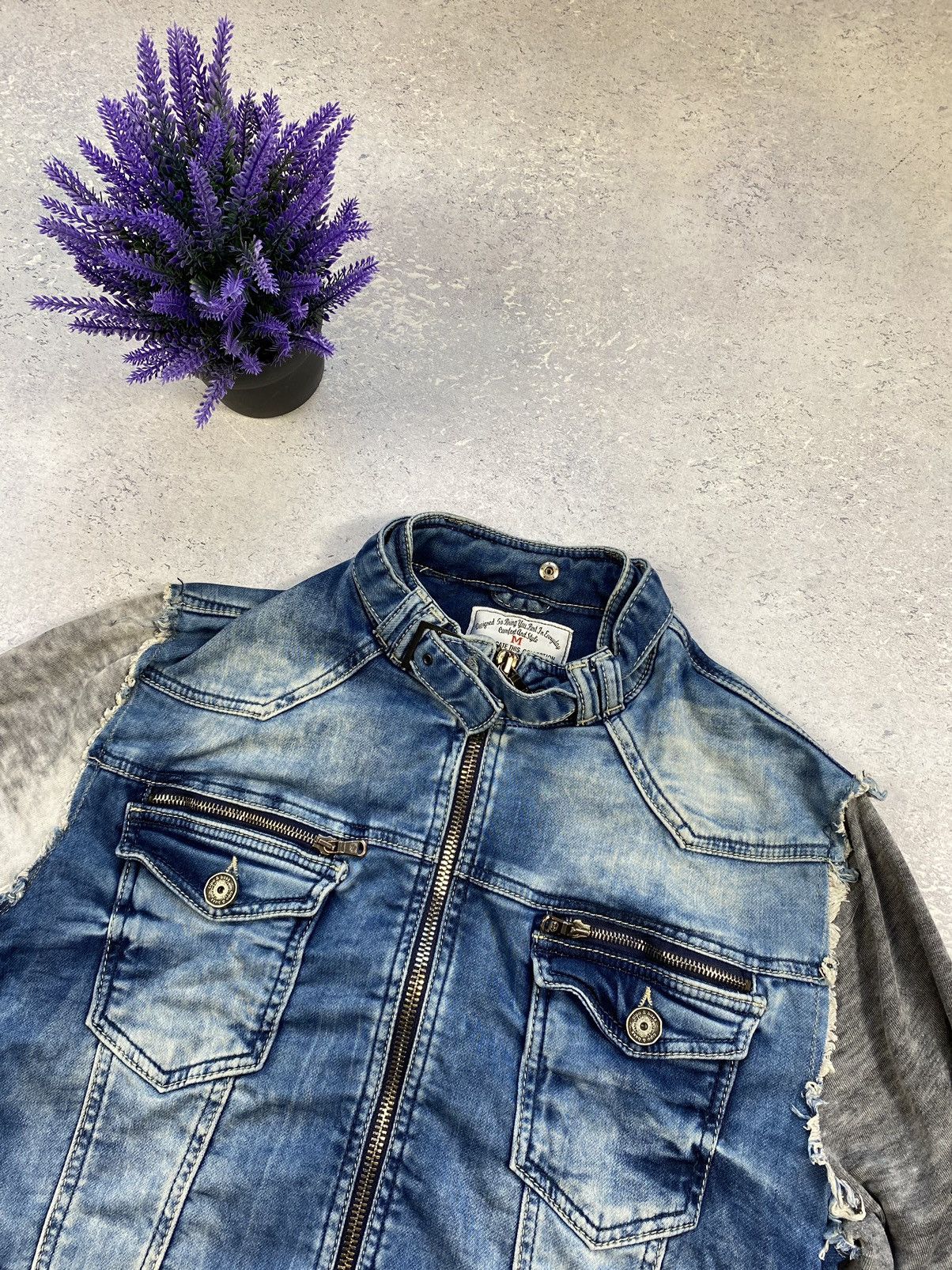 Designer × Japanese Brand Avant Garde Cipo Baxx Denim Jacket Size Medium Size US M / EU 48-50 / 2 - 5 Thumbnail