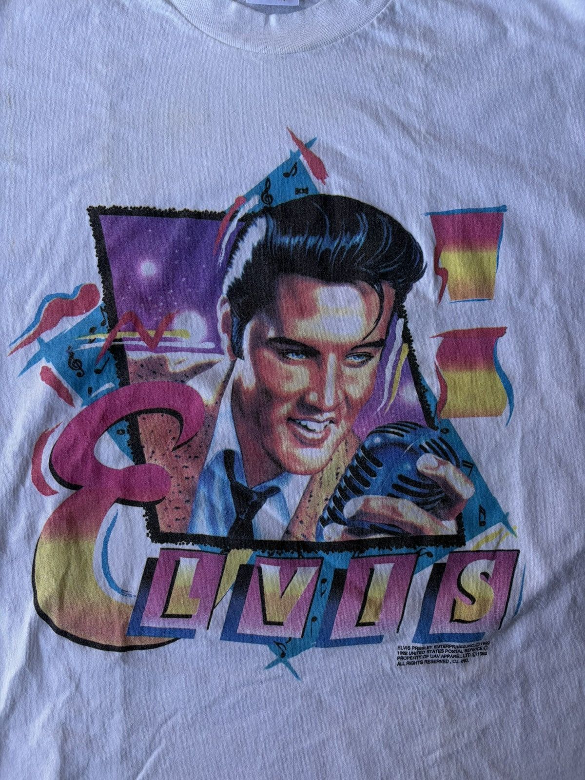 Anvil Vintage 1992 Elvis Presley USPS tee Size US L / EU 52-54 / 3 - 2 Thumbnail