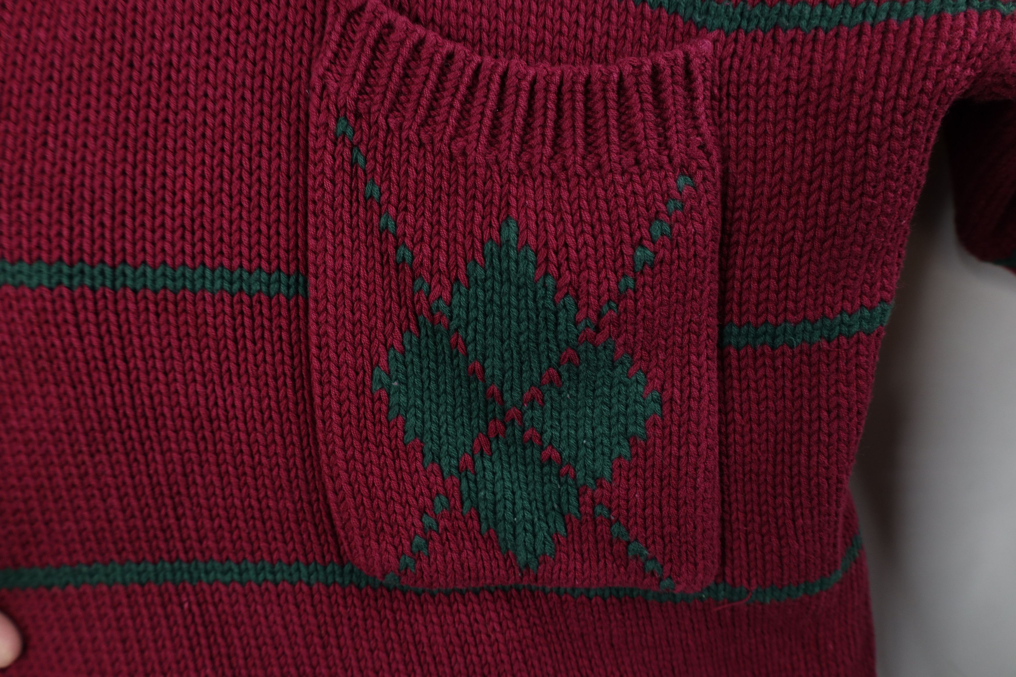 Vintage Vintage 70s Streetwear Argyle Diamond Knit Collared Sweater Size US M / EU 48-50 / 2 - 4 Thumbnail