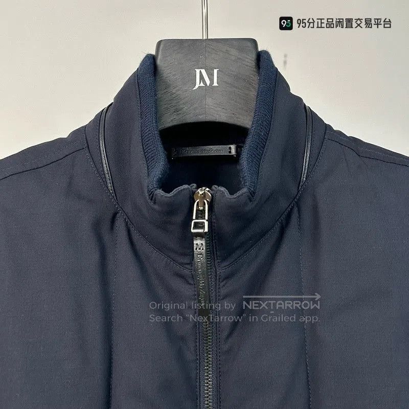 Ermenegildo Zegna Zegna Men's Classic Wool Zipper Long . Size US M / EU 48-50 / 2 - 4 Thumbnail