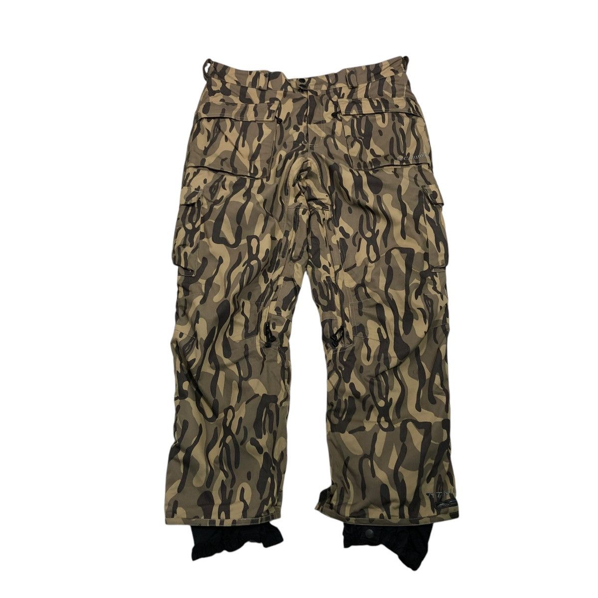 Japanese Brand 🔥VINTAGE CAMOUFLAGE SKI CARGO PANTS COLUMBIA MULTI POCKETS Size US 36 / EU 52 - 1 Thumbnail