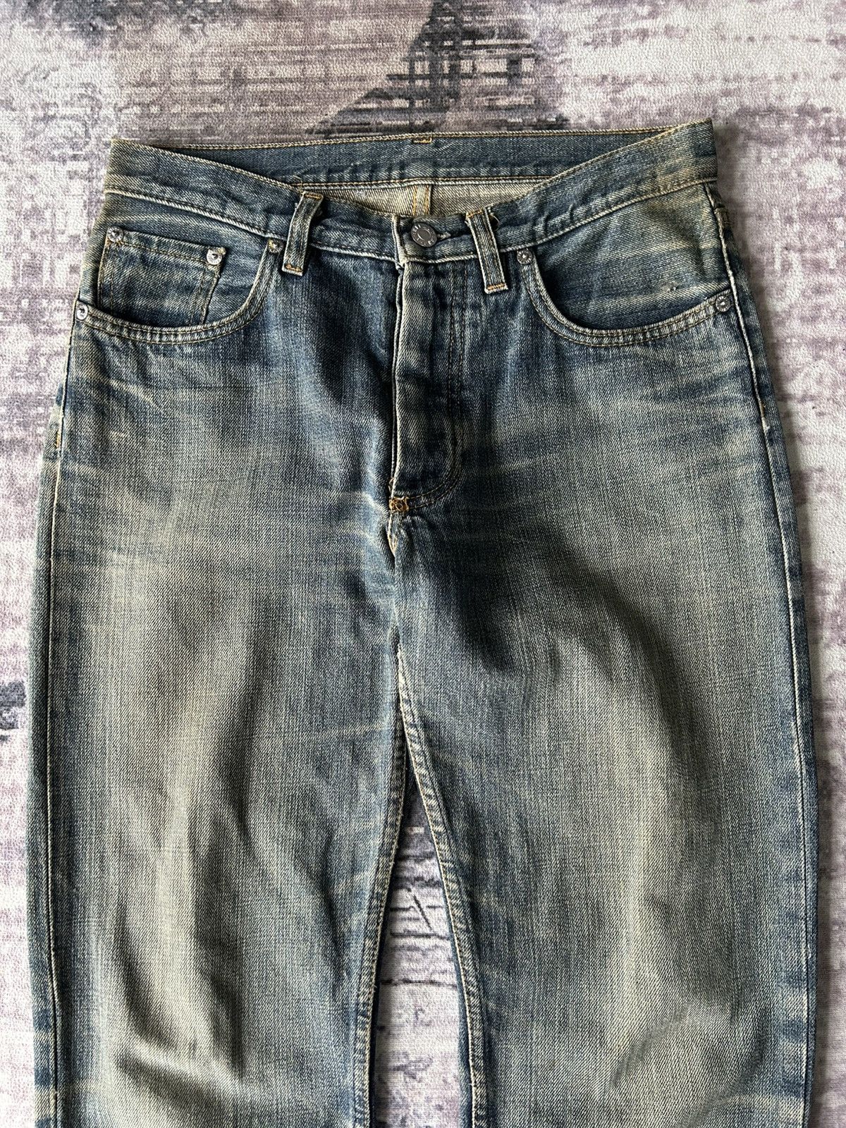 Helmut Lang Vintage Helmut Lang Indigo Washed Jeans Size US 30 / EU 46 - 3 Thumbnail