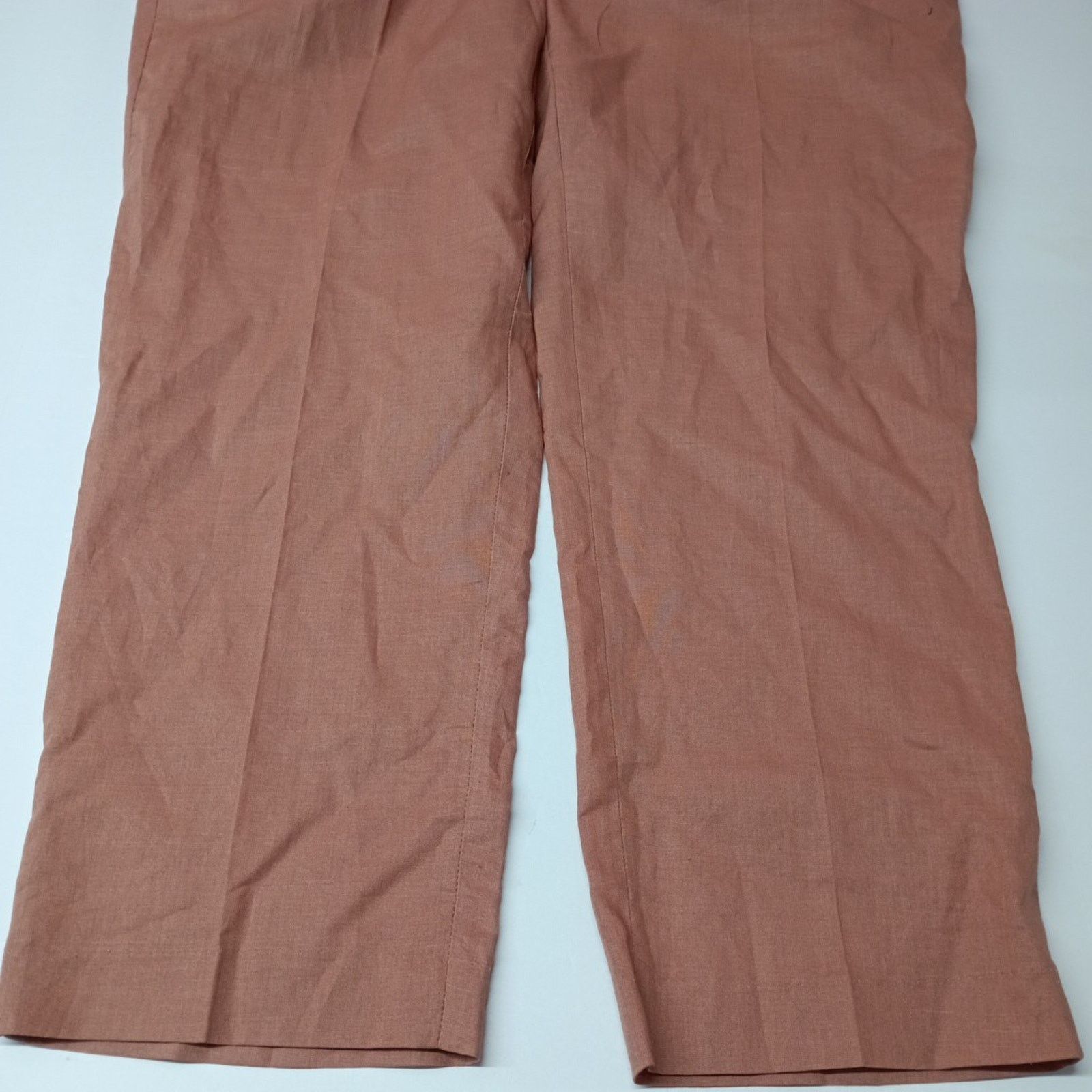 Stacy Adams Stacy Adams Linen Cotton Dress Pants Men's Size 48x32 Cork Size US 44 / EU 60 - 3 Thumbnail