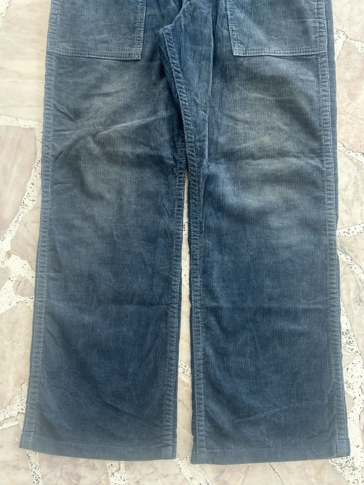 Johnbull Johnbull Japan Corduroy Vintage Casual Blue Trousers Size US 30 / EU 46 - 3 Thumbnail