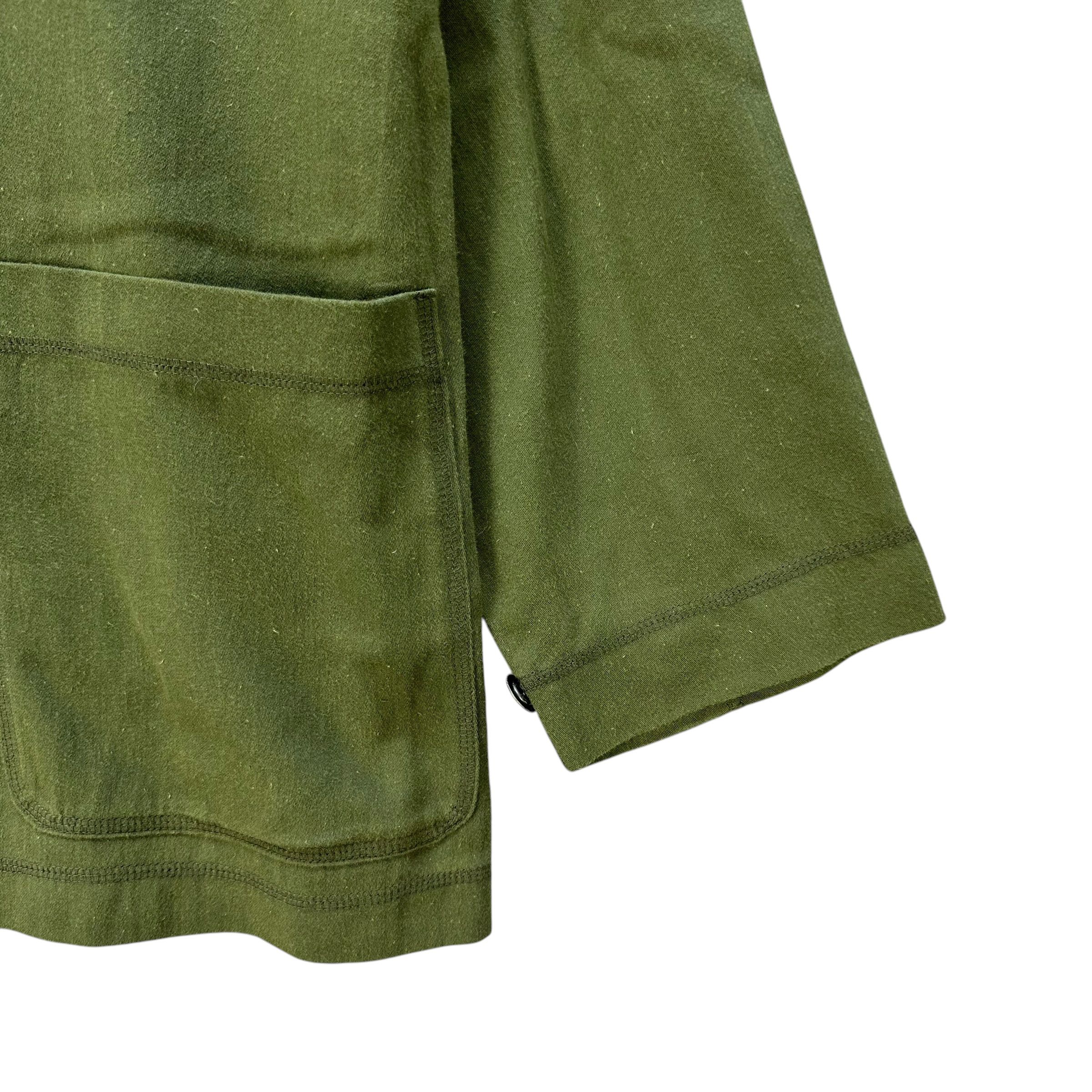 Issey Miyake Vintage 90’s PLANTATION Green Casual Button Jacket #A76-1839 Size US M / EU 48-50 / 2 - 5 Thumbnail