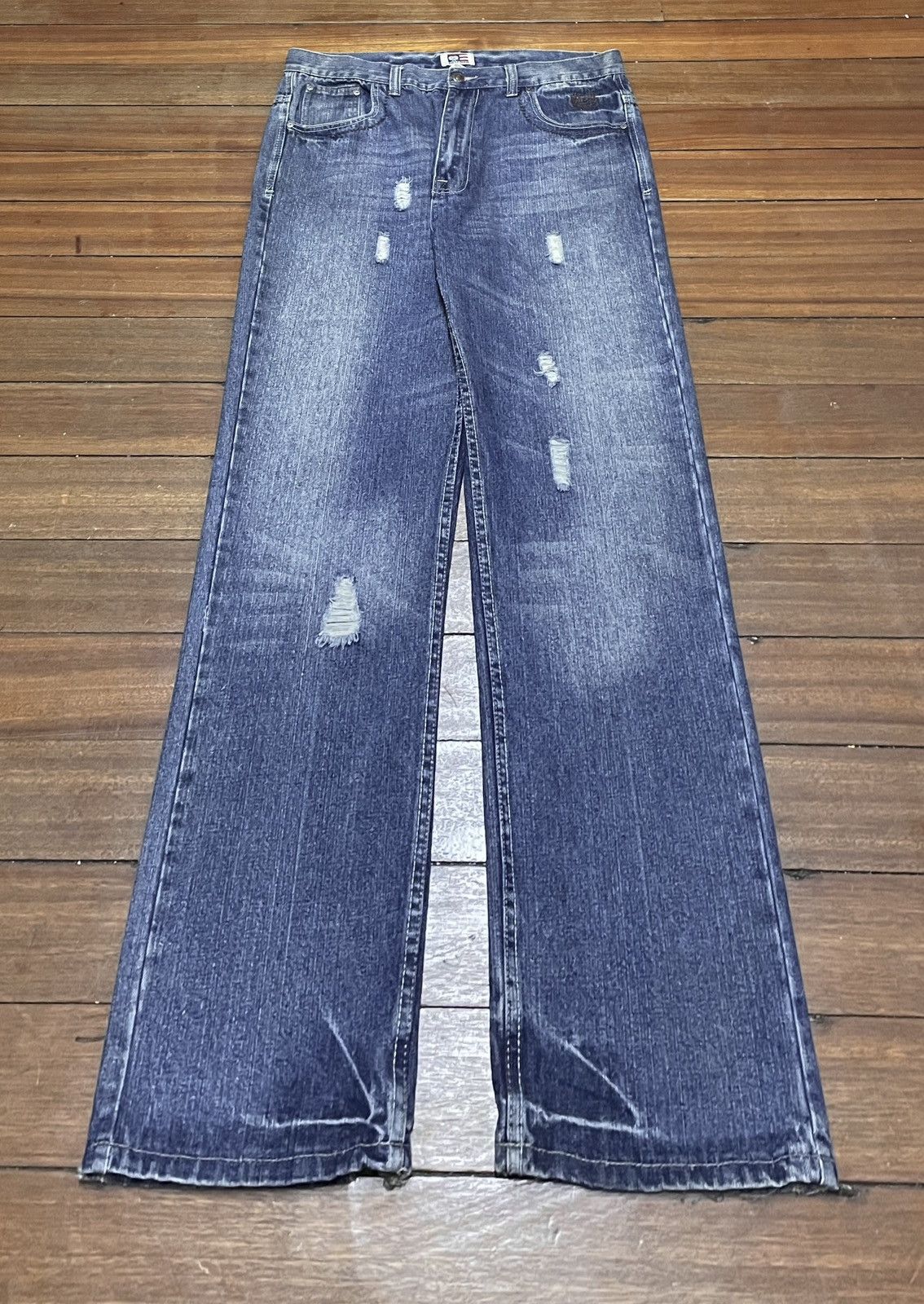 Rare Design Vintage Brand Phat Farm Rapper Baggy Jeans 1990s