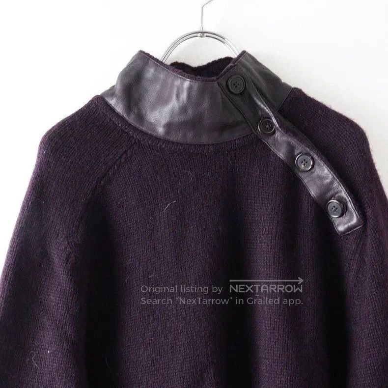 Hermes Hermes Vintage cashmere leather jacket Size L / US 10 / IT 46 - 3 Thumbnail