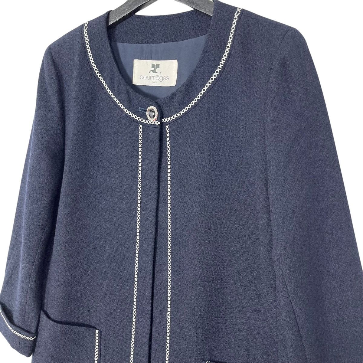 Courreges Courreges Single Button Woman Coat Size M / US 6-8 / IT 42-44 - 4 Thumbnail
