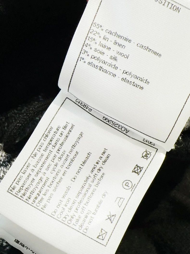 Chanel Chanel 20C black knitted trousers Size 24" / US 00 / IT 34 - 7 Thumbnail