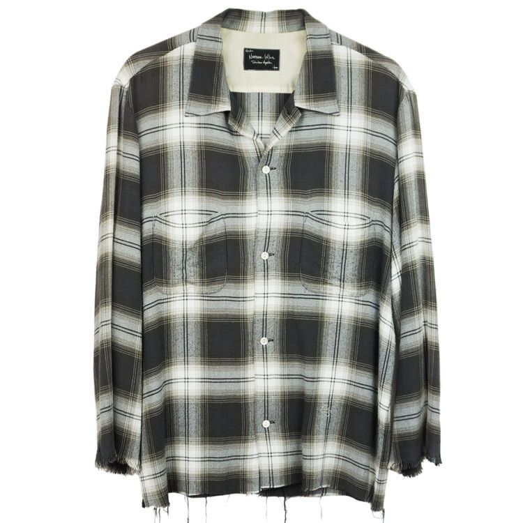 Number (N)ine Number (N)ine AW05 "The High Streets" Flannel Shirt Size US XL / EU 56 / 4 - 2 Thumbnail