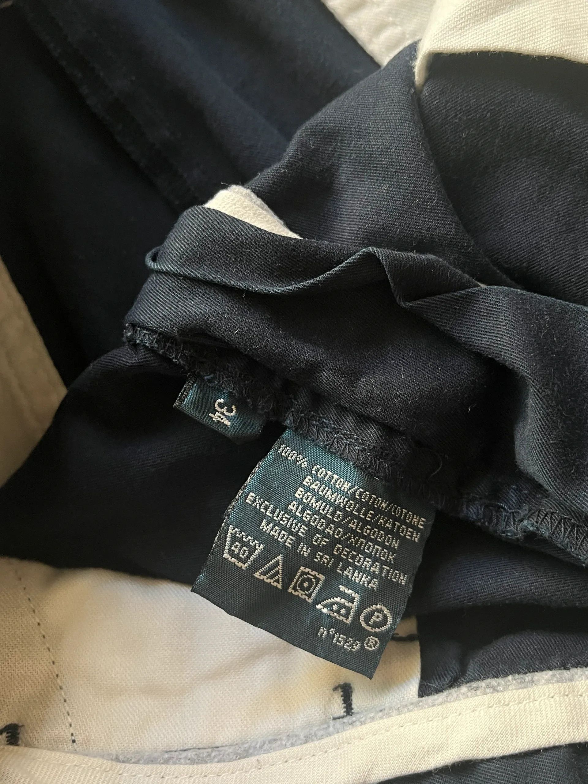 Polo Ralph Lauren Polo Ralph Lauren Sz W 34 Chinos Shorts Navy Rare Size US 34 / EU 50 - 4 Thumbnail