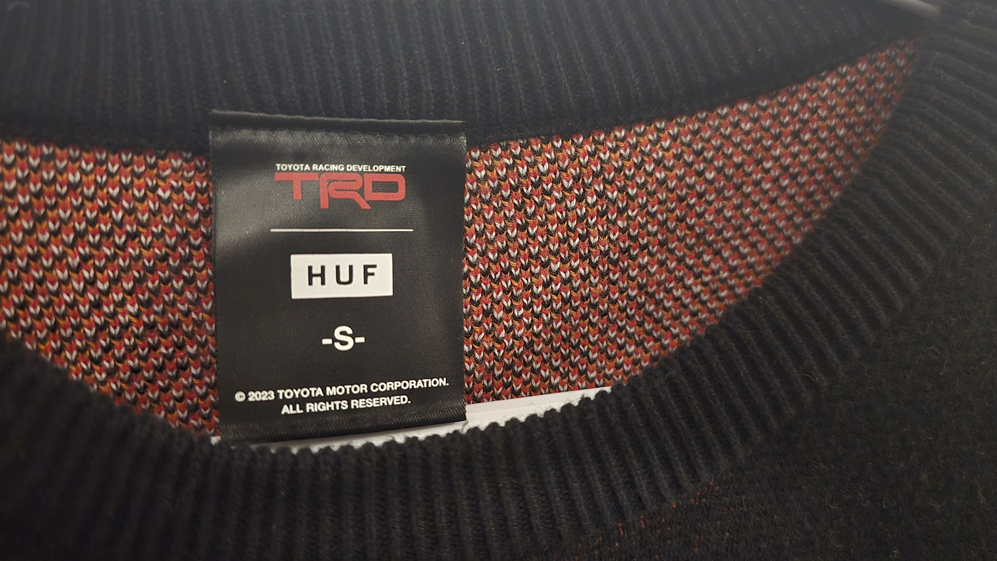 Huf HUF Toyota TRD Tracing Sweater Size US S / EU 44-46 / 1 - 2 Thumbnail