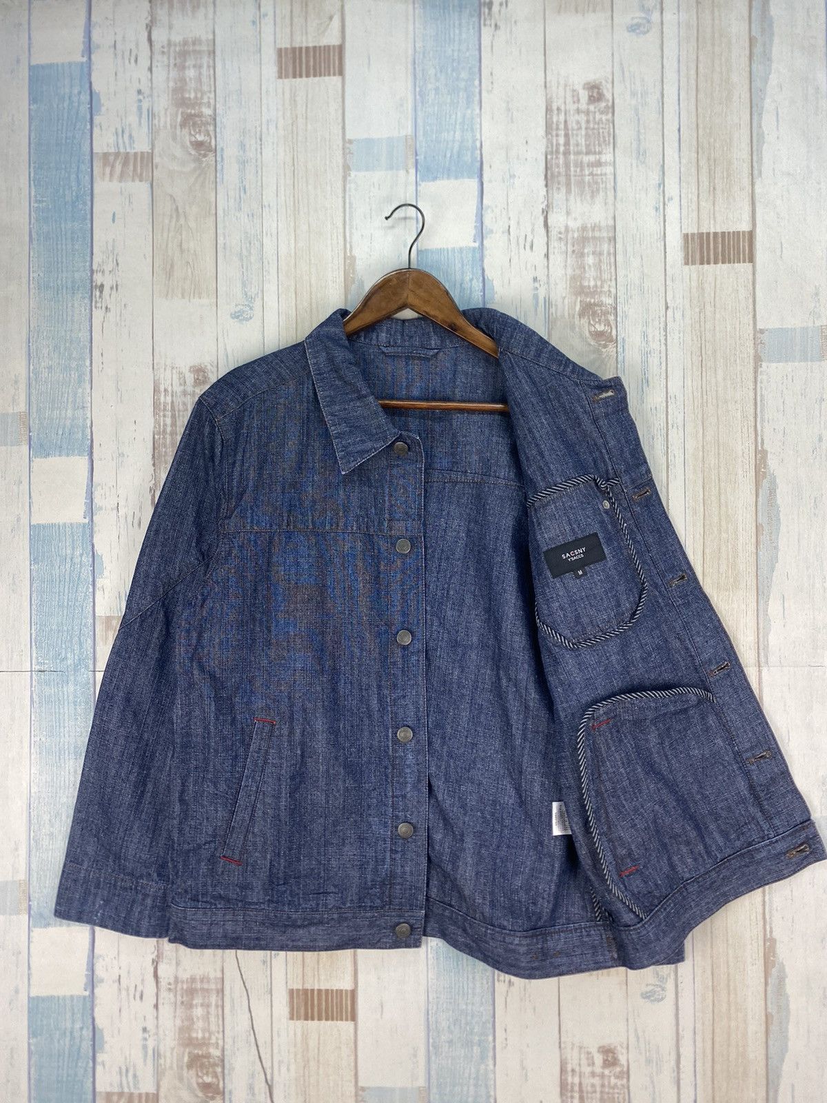 Yohji Yamamoto Vintage Sacny Y’saccs Yohji Yamamoto Denim Jacket Size US M / EU 48-50 / 2 - 1 Thumbnail