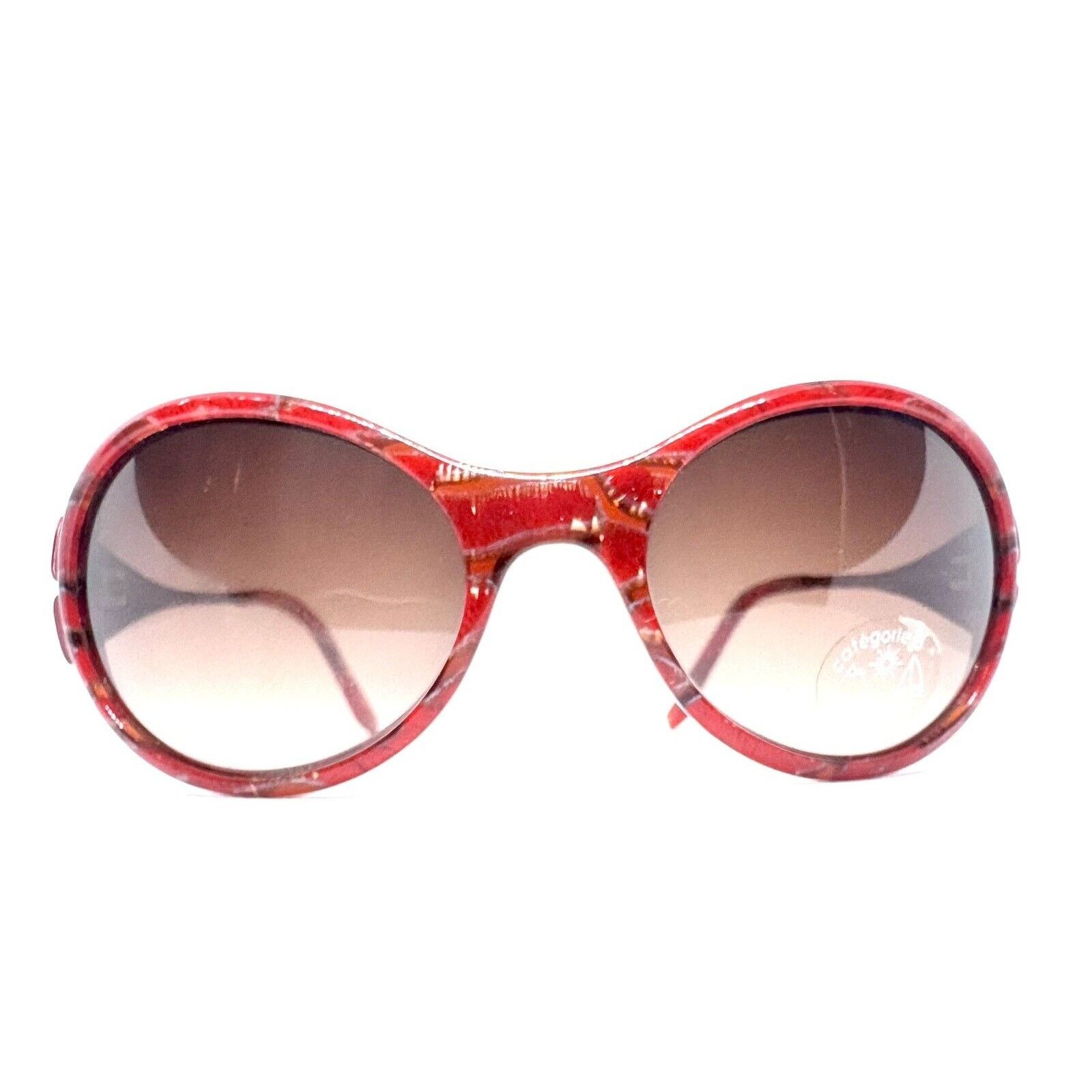 J.F. REY BOZ NEW DAY OVERSIZE OVAL 3292 60 19 128 SUNGLASSES RED Size ONE SIZE - 1 Thumbnail