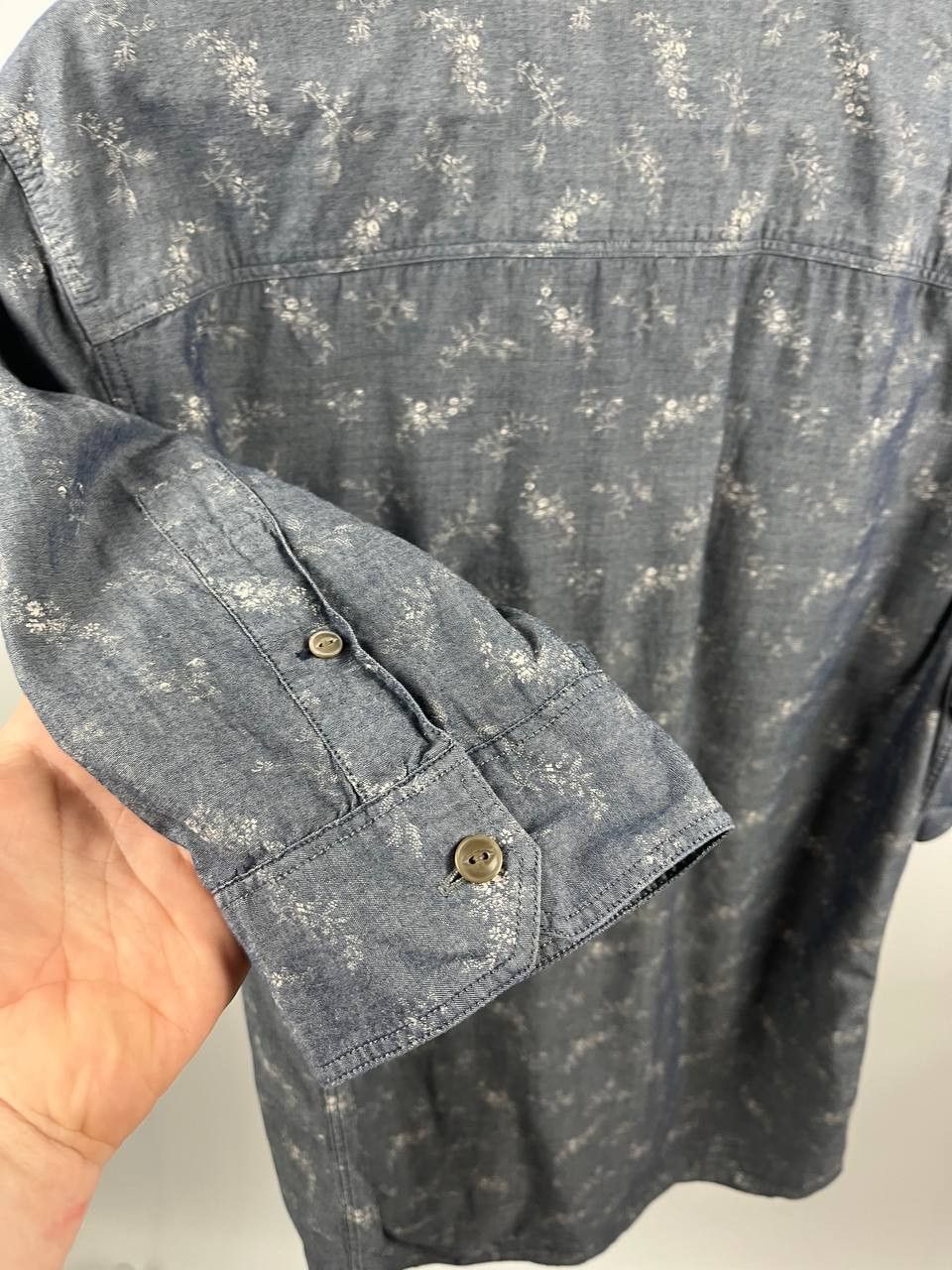 Allsaints AllSaints Floral Print Shirt 1/2 Sleeve Button Down Size US M / EU 48-50 / 2 - 3 Thumbnail