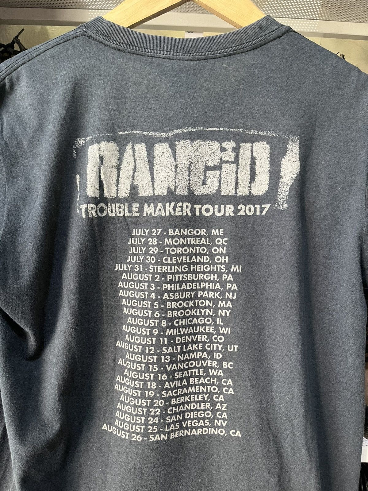 Vintage RANCID TOUR SHIRT Size US L / EU 52-54 / 3 - 7 Thumbnail