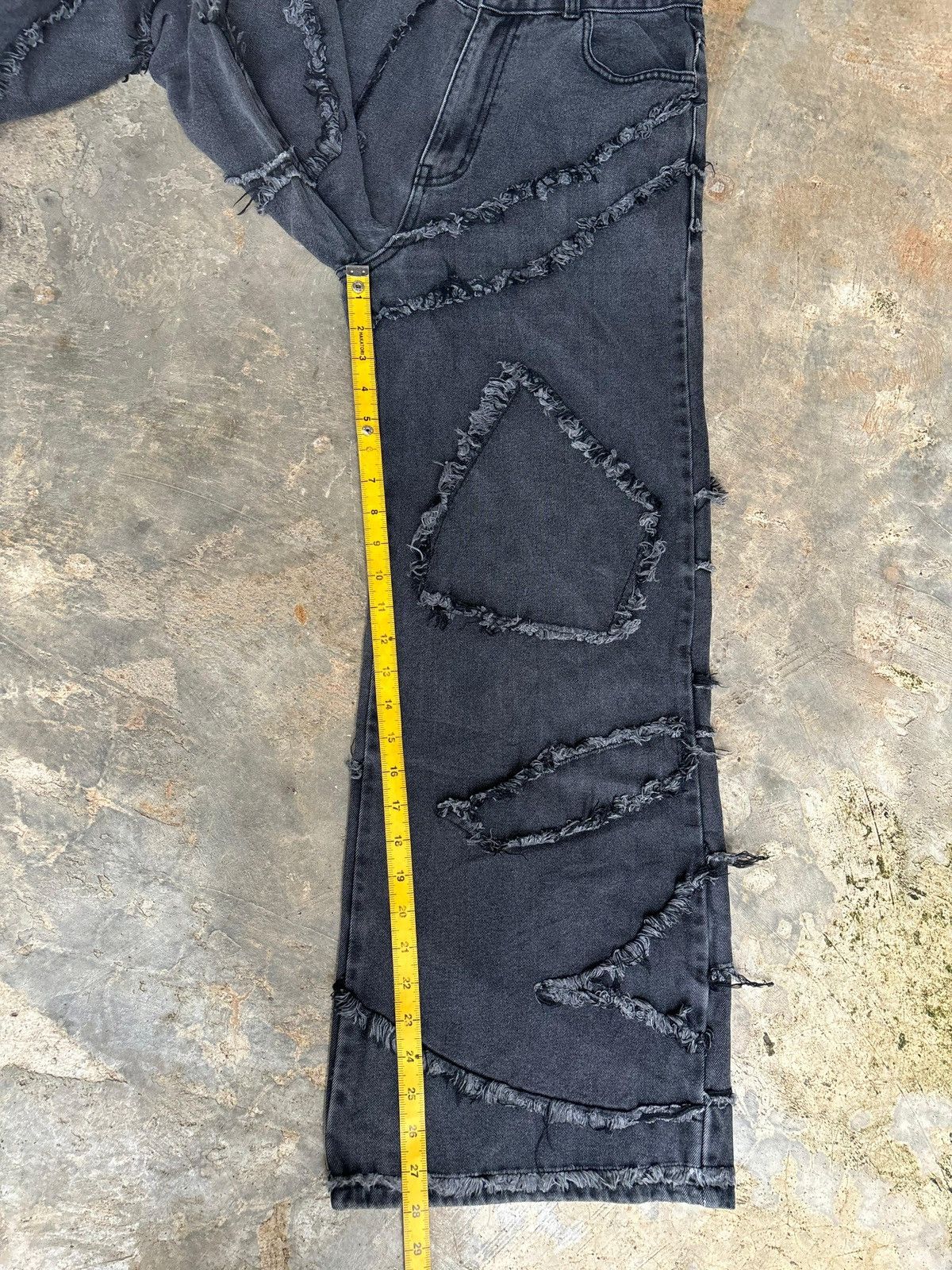 If Six Was Nine Y2k Bootcut Leey Distressed Ifsixwasnine Lgb Style Jeans Size US 29 - 11 Thumbnail