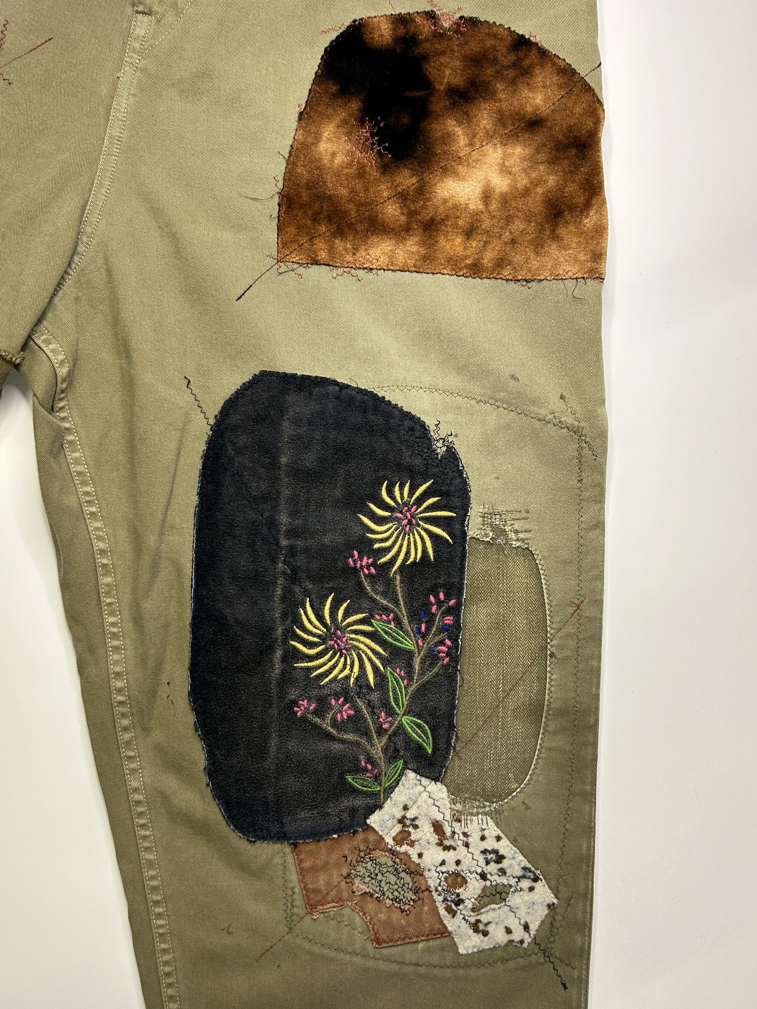 Kapital Kapital Smile Patchwork Pants (1326) Size US 33 - 7 Thumbnail