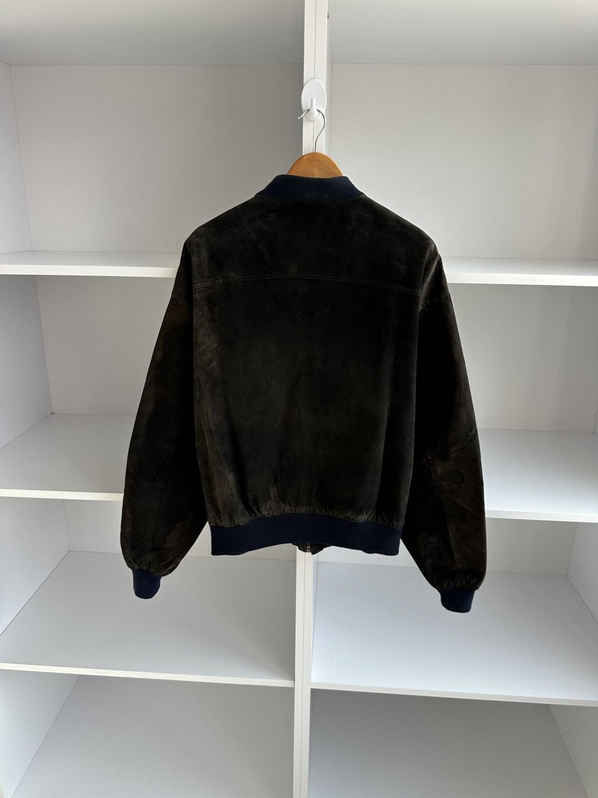 Chevignon × Vintage Vintage Chevignon Airport Club Leather Bomber Jacket Size US XL / EU 56 / 4 - 12 Thumbnail