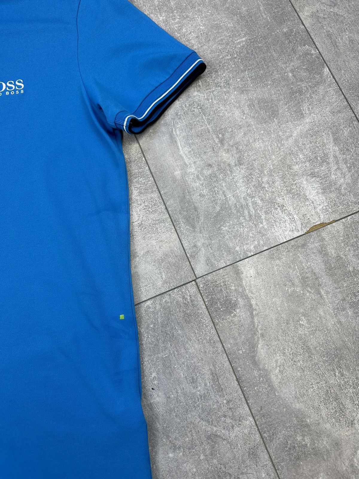 Hugo Boss Blue Basic Hugo Boss Polo Size US L / EU 52-54 / 3 - 3 Thumbnail