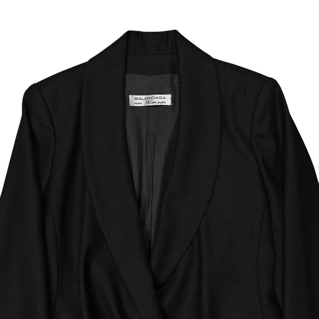 Balenciaga Balenciaga Asymmetric Belted Wool Jacket Size US S / EU 44-46 / 1 - 4 Thumbnail