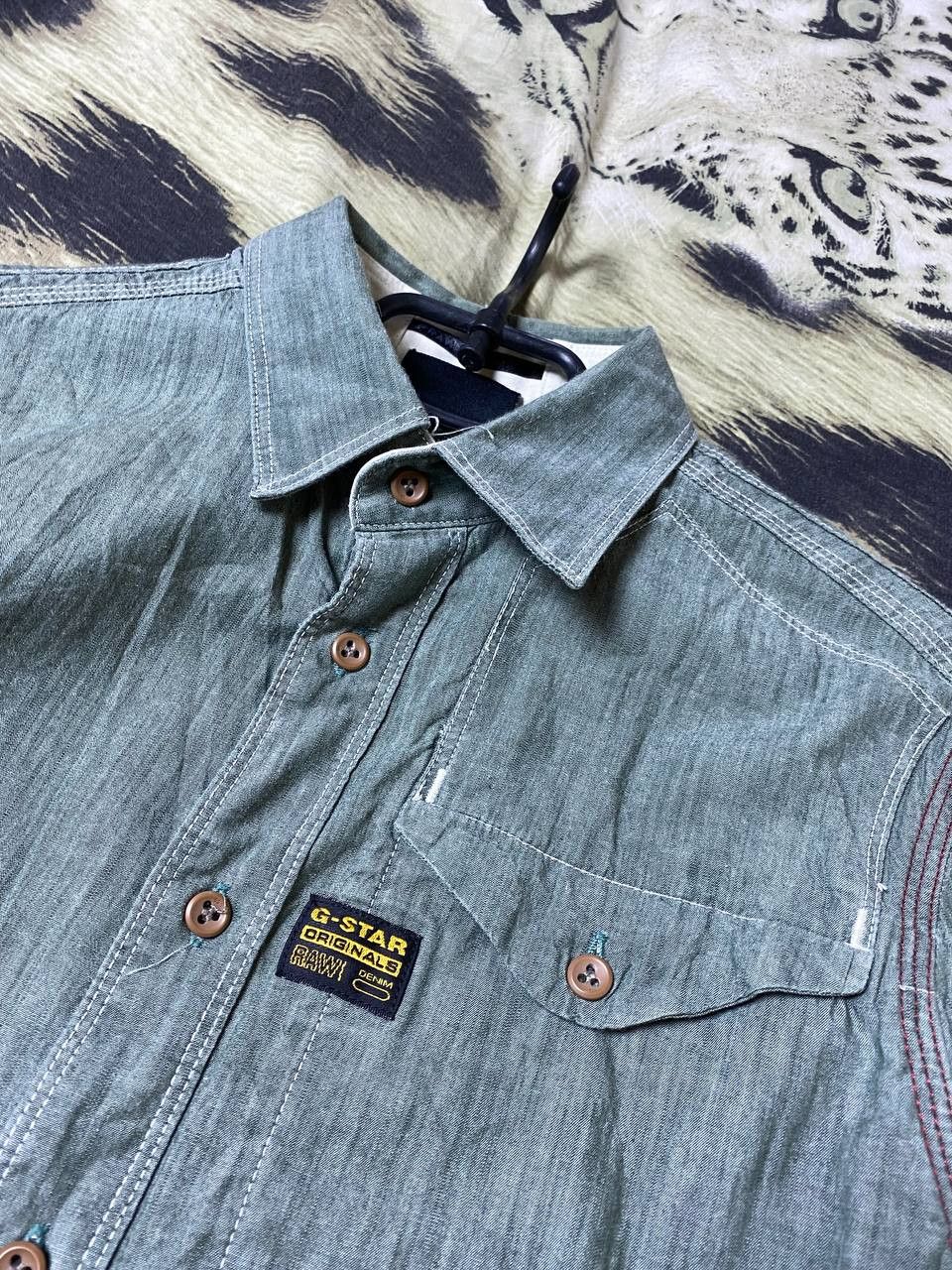G-Star Streetwear Size M VINTAGE Shirt Logo G-Star Raw Size US M / EU 48-50 / 2 - 10 Thumbnail