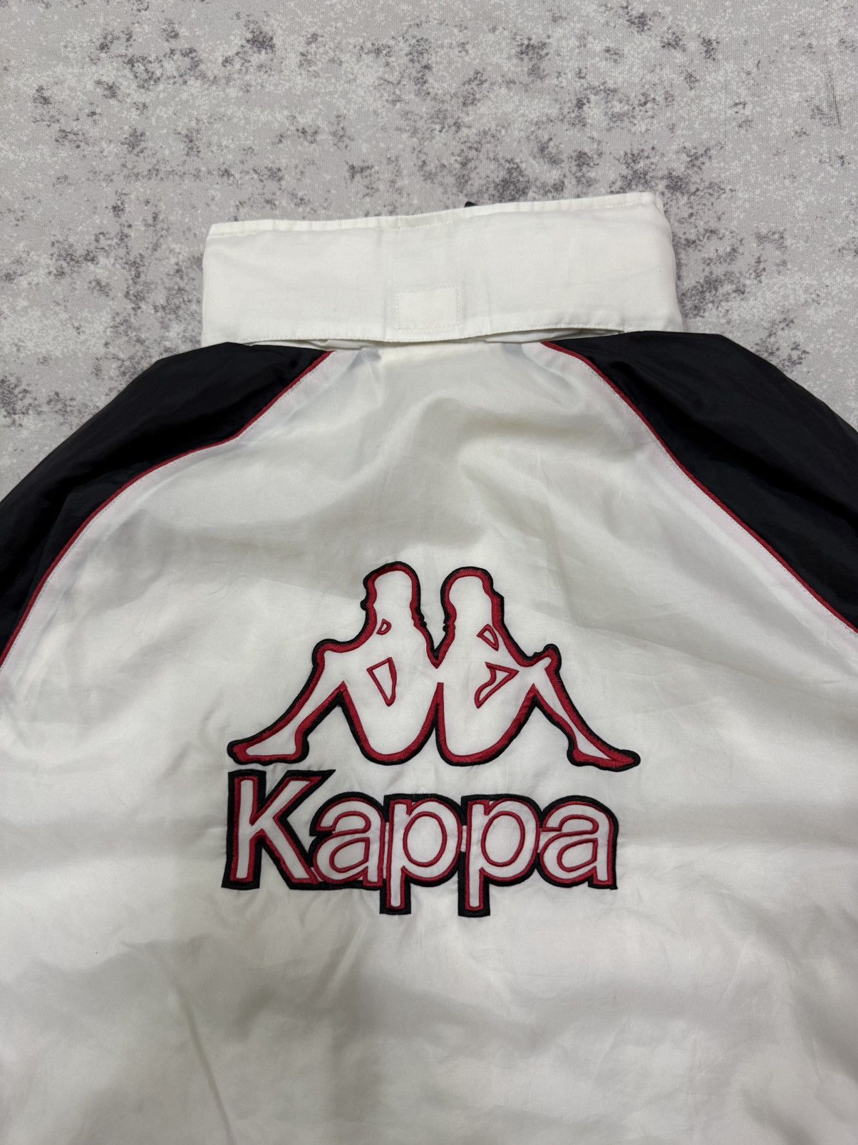 Kappa Vintage 90s Kappa Embroidery Logo Windbreaker Jacket Size US XXL / EU 58 / 5 - 14 Thumbnail