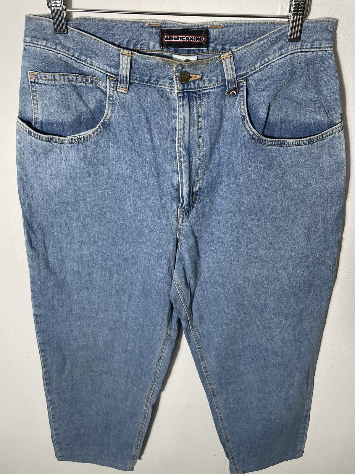 Japanese Brand Vintage Americanino by Edwin Baggy Hip Hop Jeans Size US 33 - 4 Thumbnail