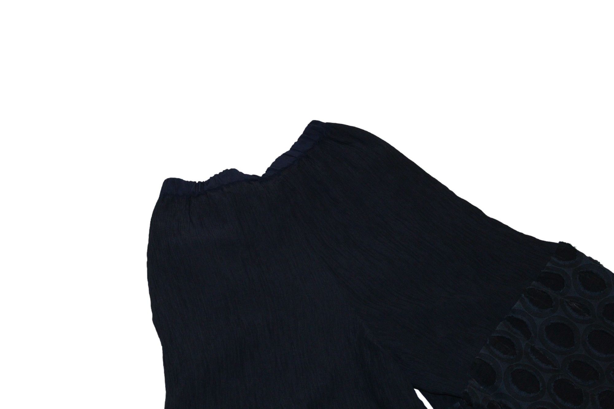 gomme GOMME by Maki Hiroshige Atelier Layered Cropped Plisse Pants Size US 32 / EU 48 - 9 Thumbnail