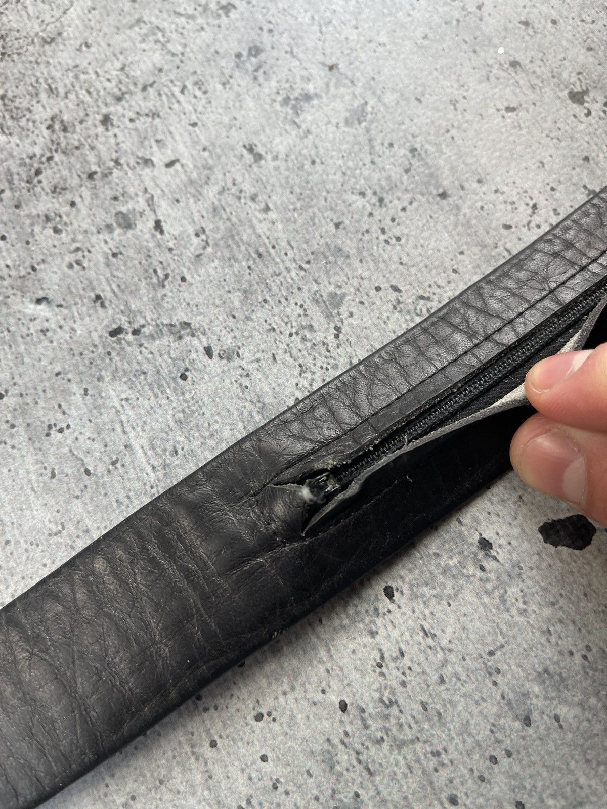 Genuine Leather × Handmade × Vintage Vintage Handmade 1984 Cross Studded Leather Belt Size ONE SIZE - 9 Thumbnail