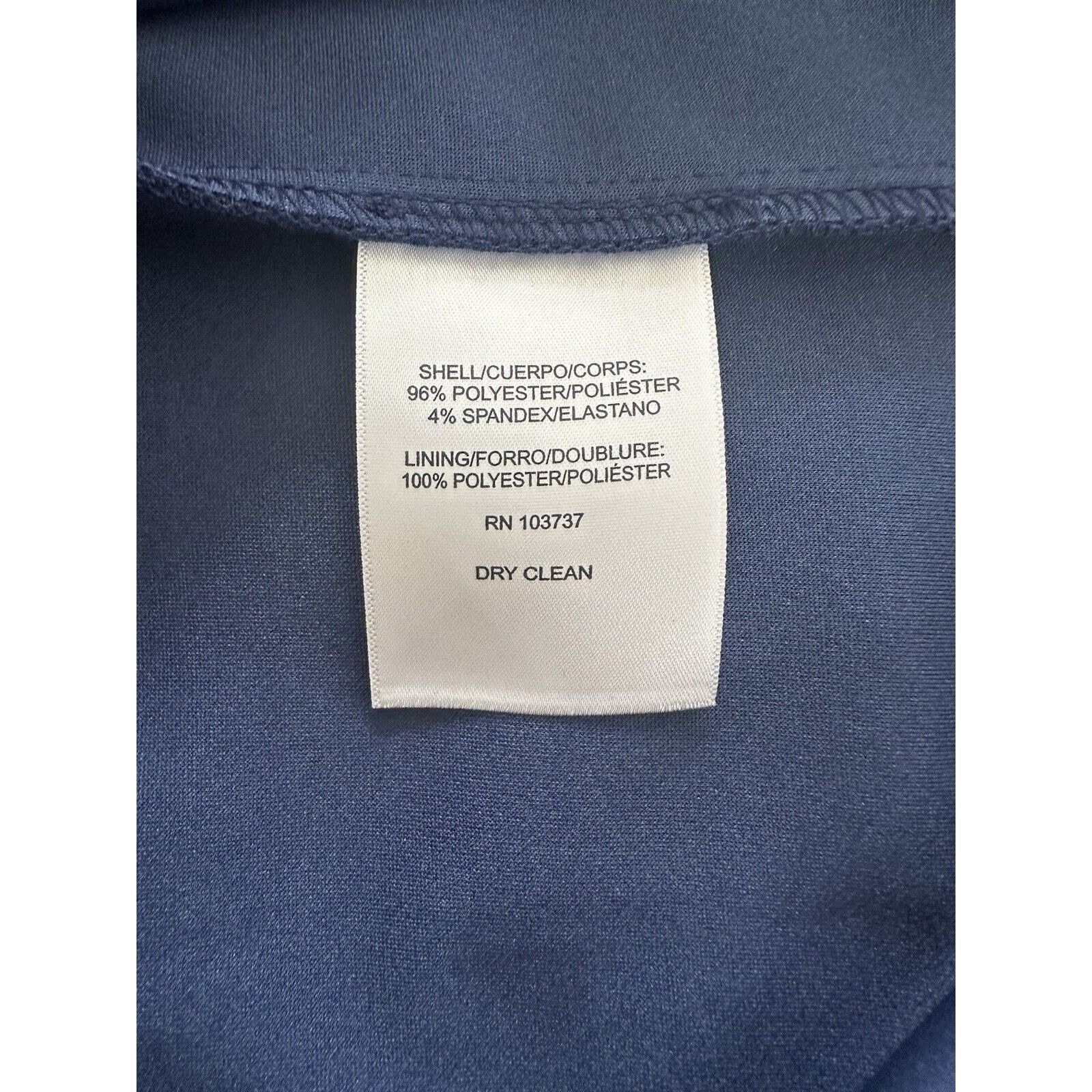 Donna Morgan Business Cocktail Blue Tulip Dress Size 4 Donna Morgan Size S / US 4 / IT 40 - 10 Thumbnail