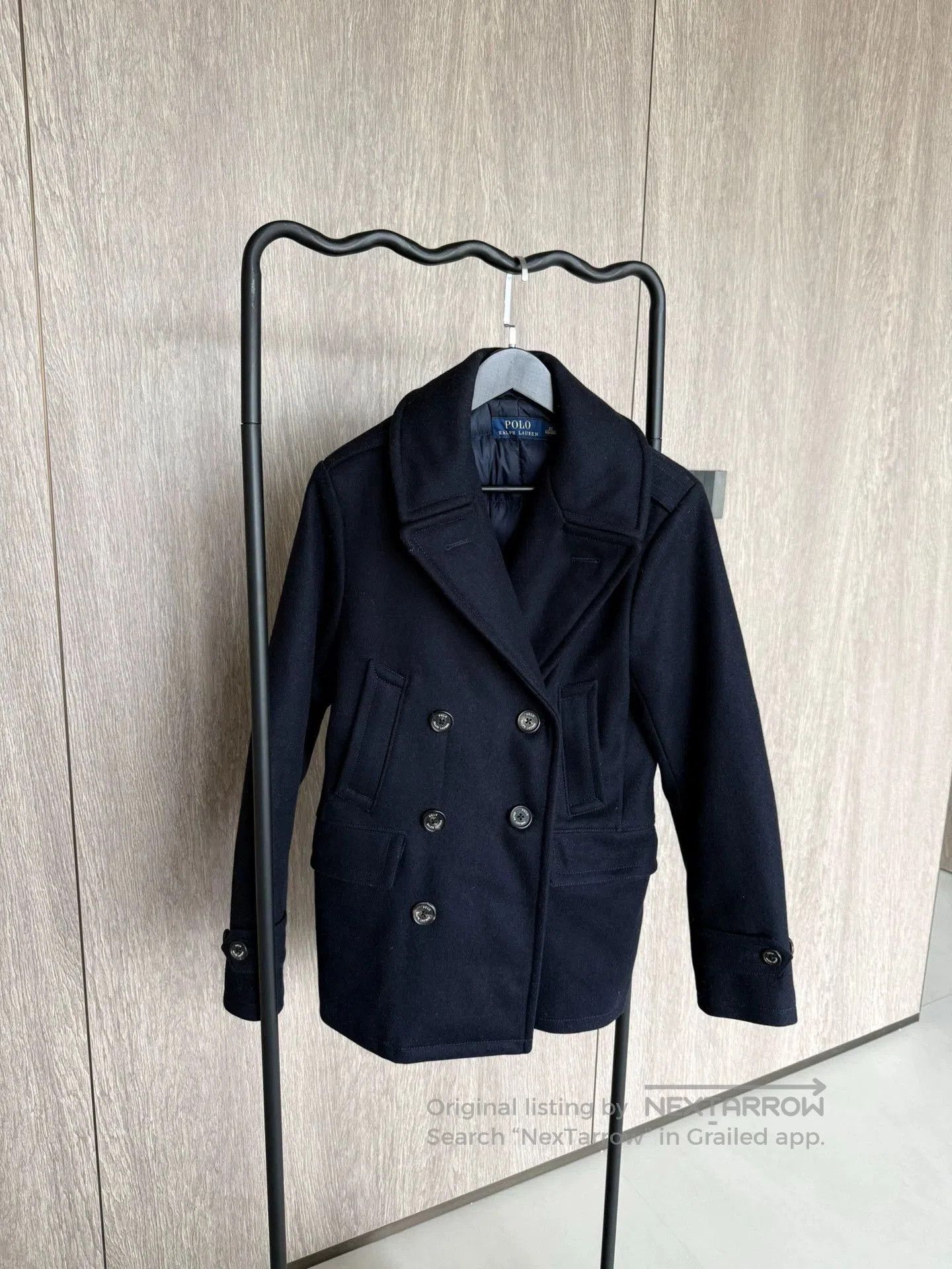 Polo Ralph Lauren Wool Down Coat.