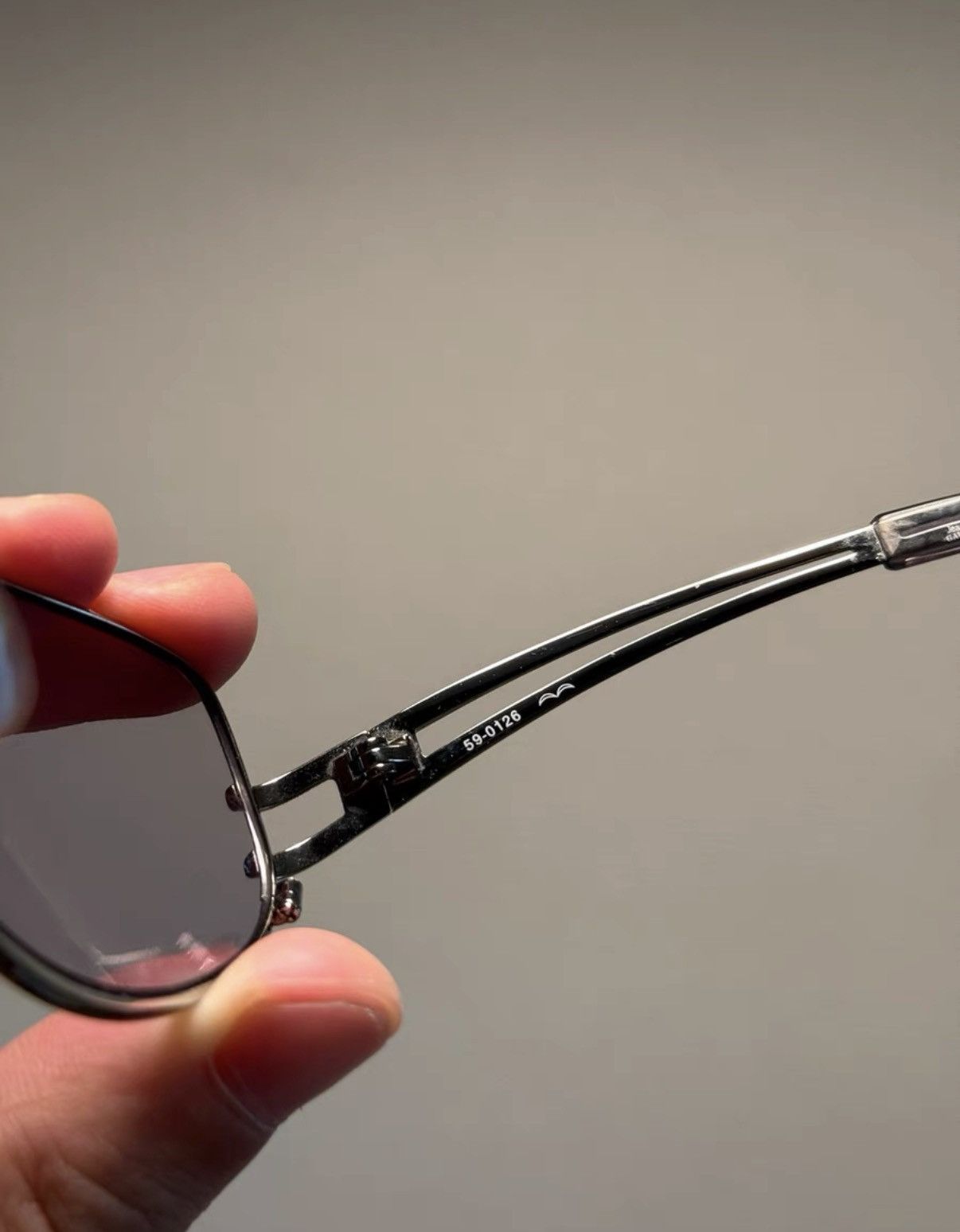 Jean Paul Gaultier Jean Paul Gaultier Curved Temple Sunglasses K24 Size ONE SIZE - 4 Thumbnail