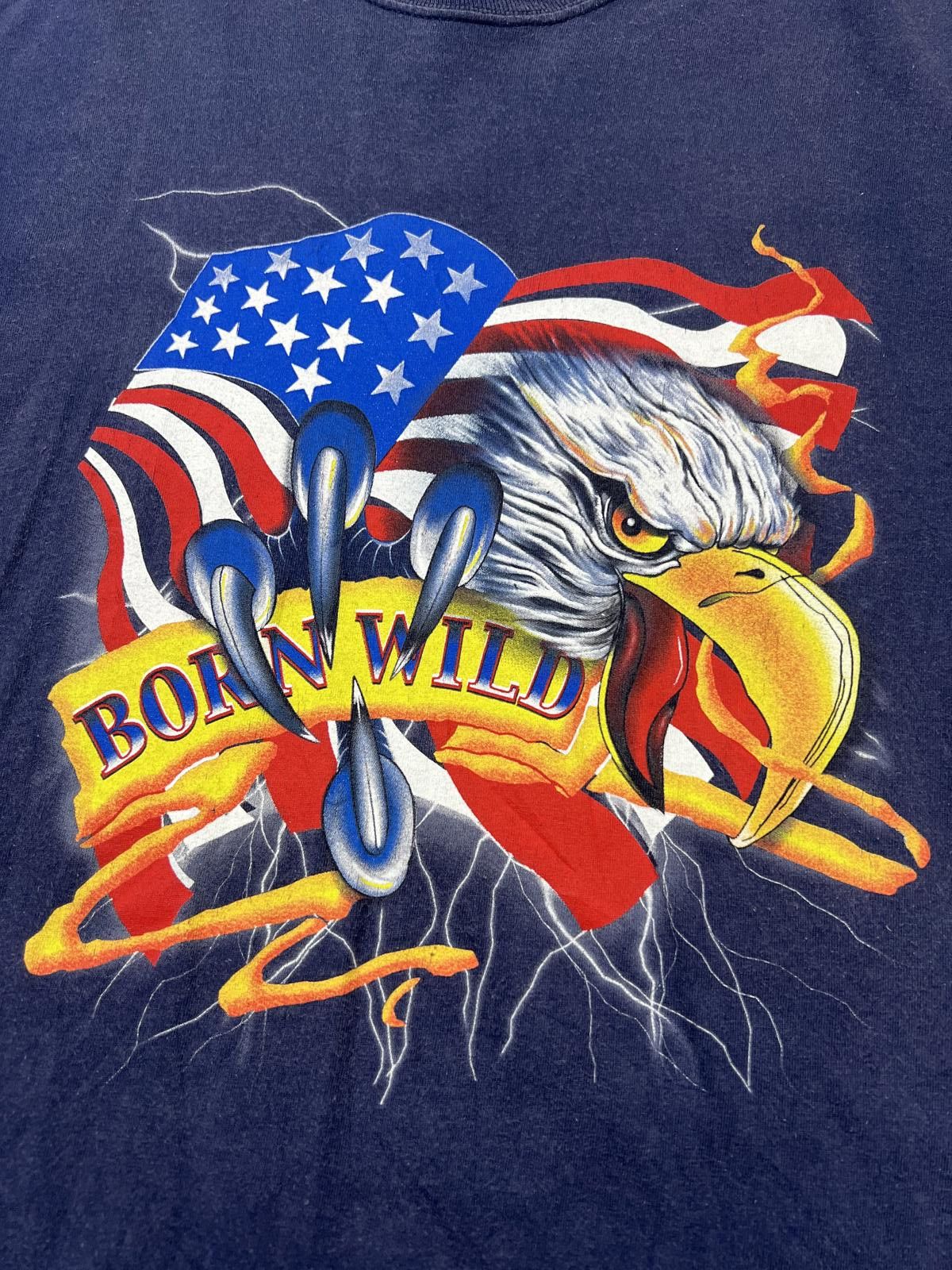 Unknown London Men's Born Wild Graphic T-Shirt Size US XL / EU 56 / 4 - 2 Thumbnail