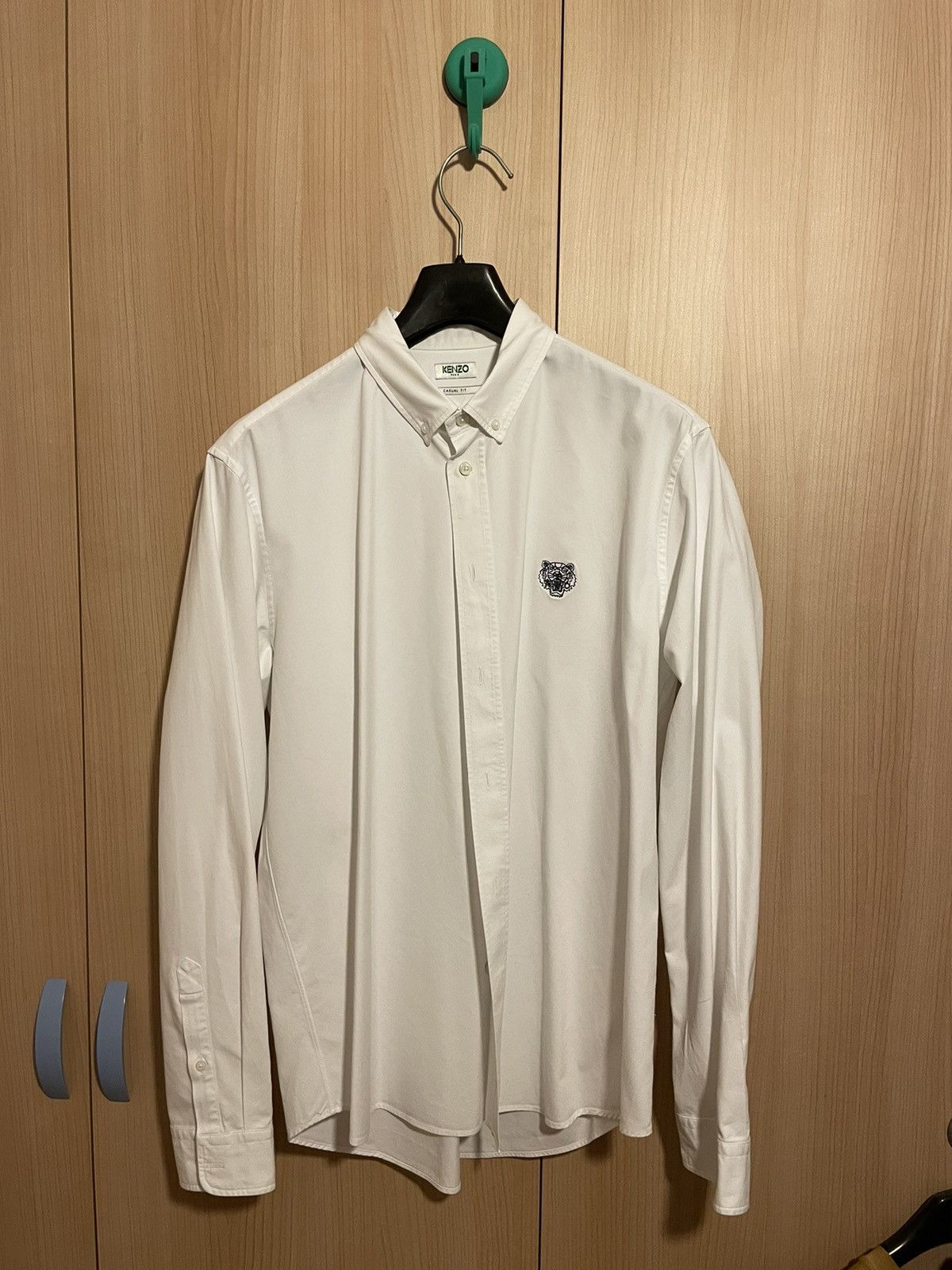 Kenzo Lion Logo Kenzo Shirt Size US L / EU 52-54 / 3 - 1 Thumbnail