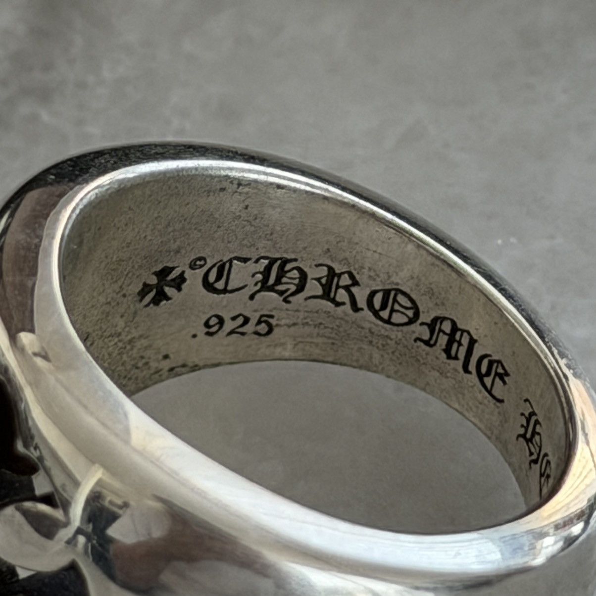 Chrome Hearts Negative Space Plus Cross Ring US9 Size ONE SIZE - 9 Thumbnail