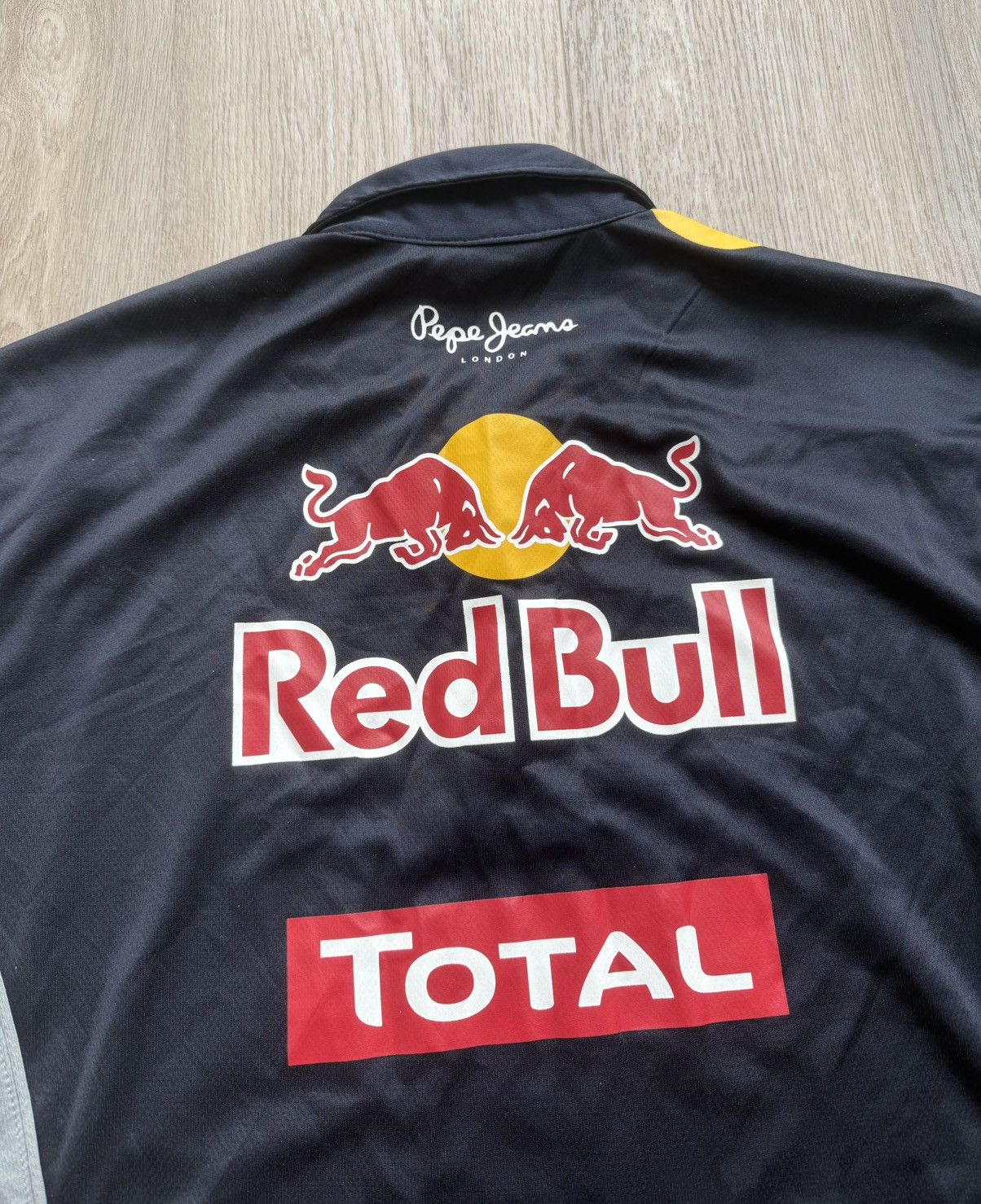 Red Bull Pepe Jeans Red Bull Navy Blue Racing Polo T-Shirt Formula 1 Size US XL / EU 56 / 4 - 11 Thumbnail