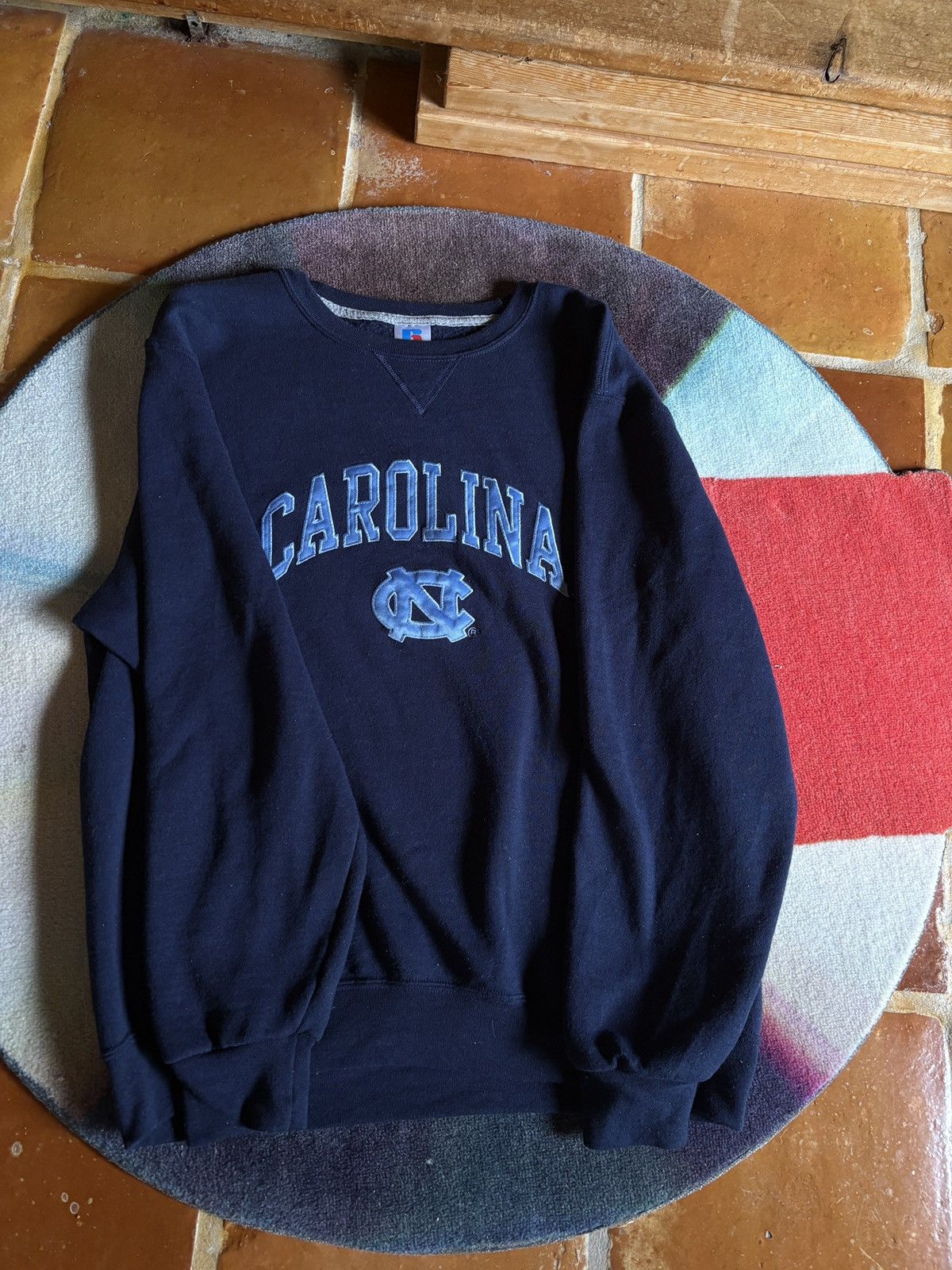 Russell Athletic UNC University North Carolina sweater Size US L / EU 52-54 / 3 - 1 Thumbnail