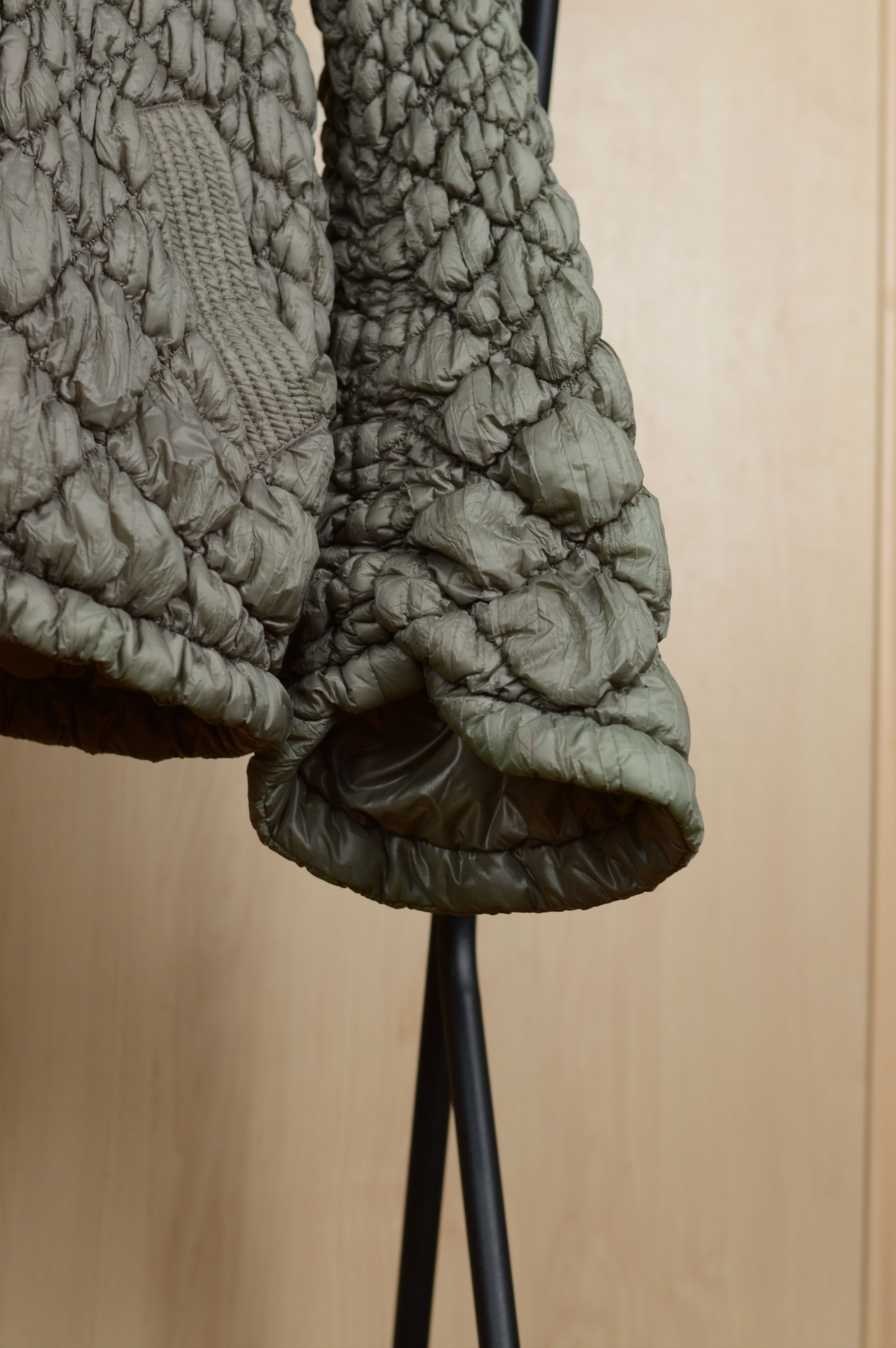 Ermanno Scervino Ermanno Scervino Quilted Hooded Jacket Olive Green Size S / US 4 / IT 40 - 6 Thumbnail