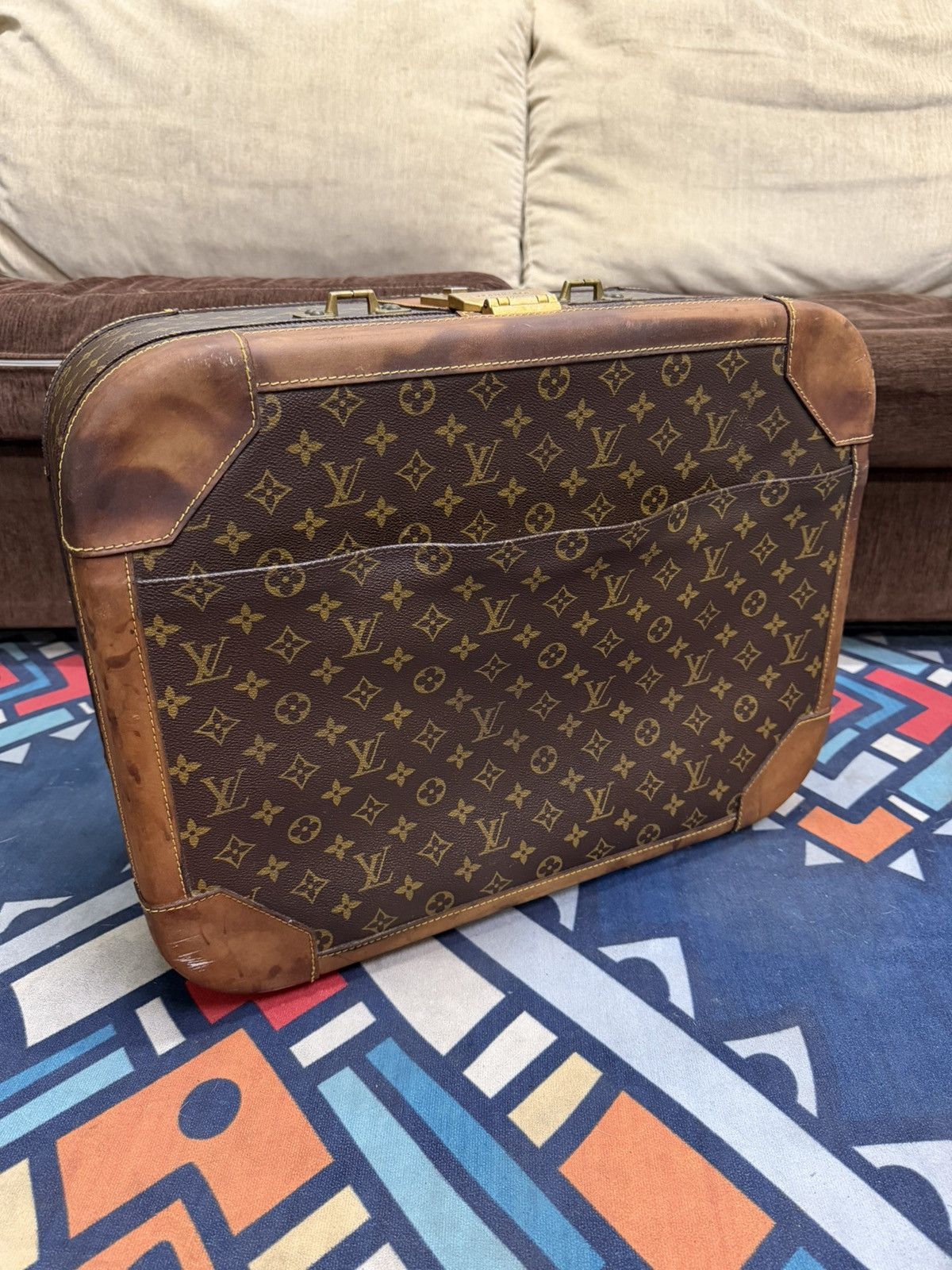 Louis Vuitton Louis Vuitton Stratos 50 Vintage Trunk Case Size ONE SIZE - 3 Thumbnail