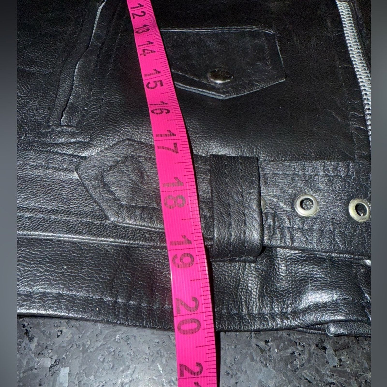 Vintage UNIC INTERNATIONAL BLACK THICK QUALITY BIKER MOTORCYCLE XL Size XL / US 12-14 / IT 48-50 - 9 Thumbnail